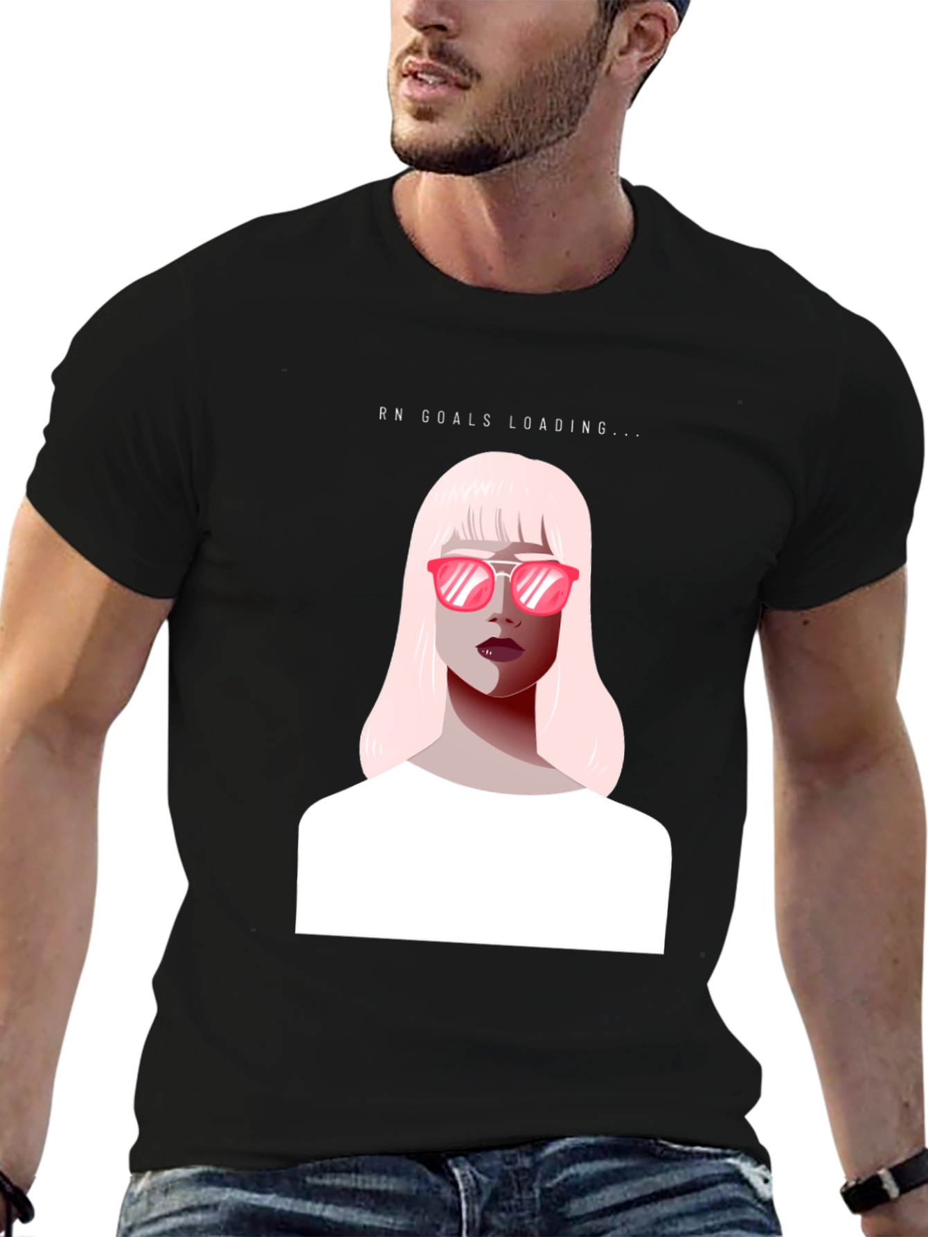 RN Goals Loading Graphic Tee - Stylish Unisex T-Shirt