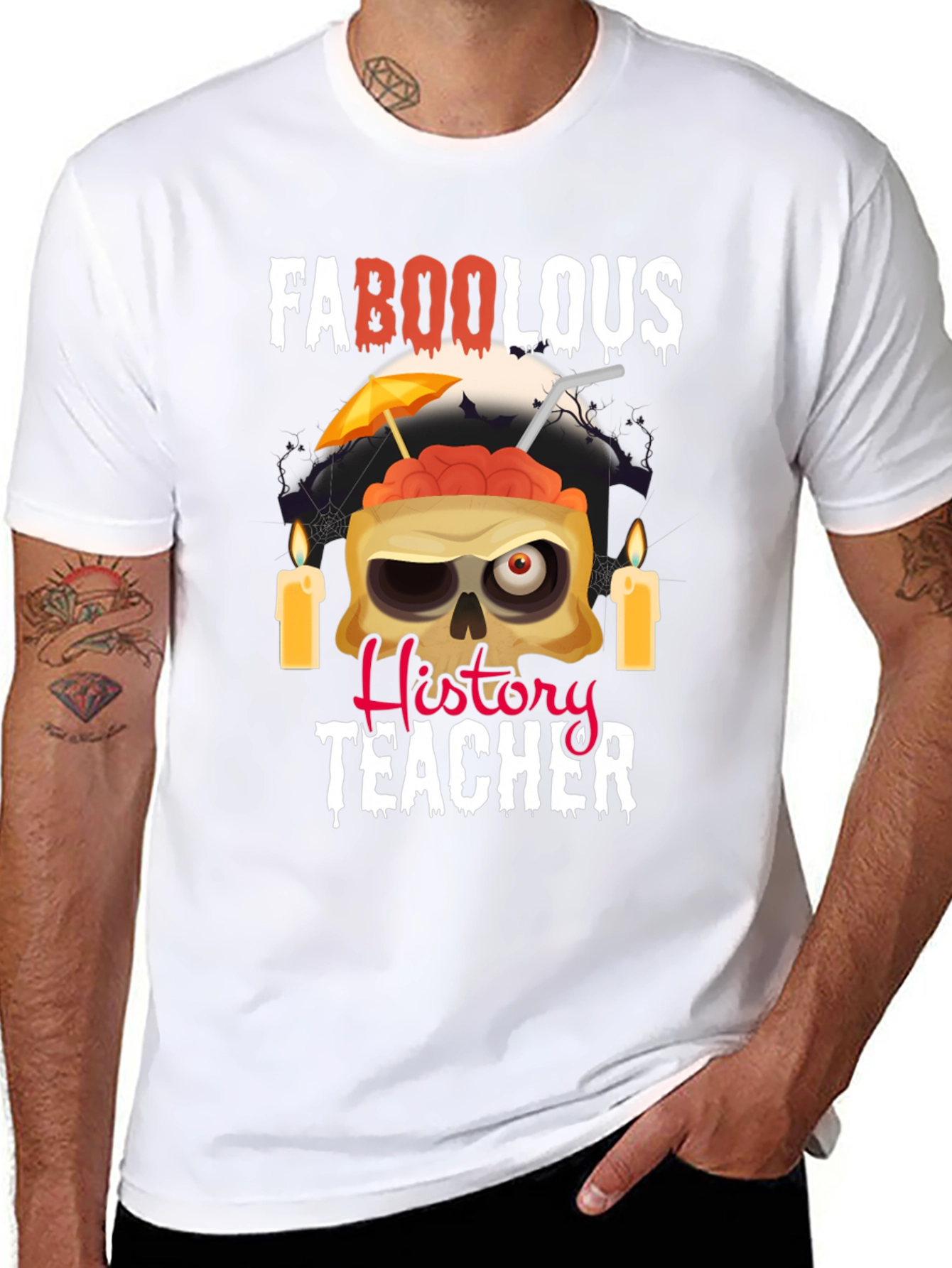 Faboolous History Teacher Halloween T-Shirt
