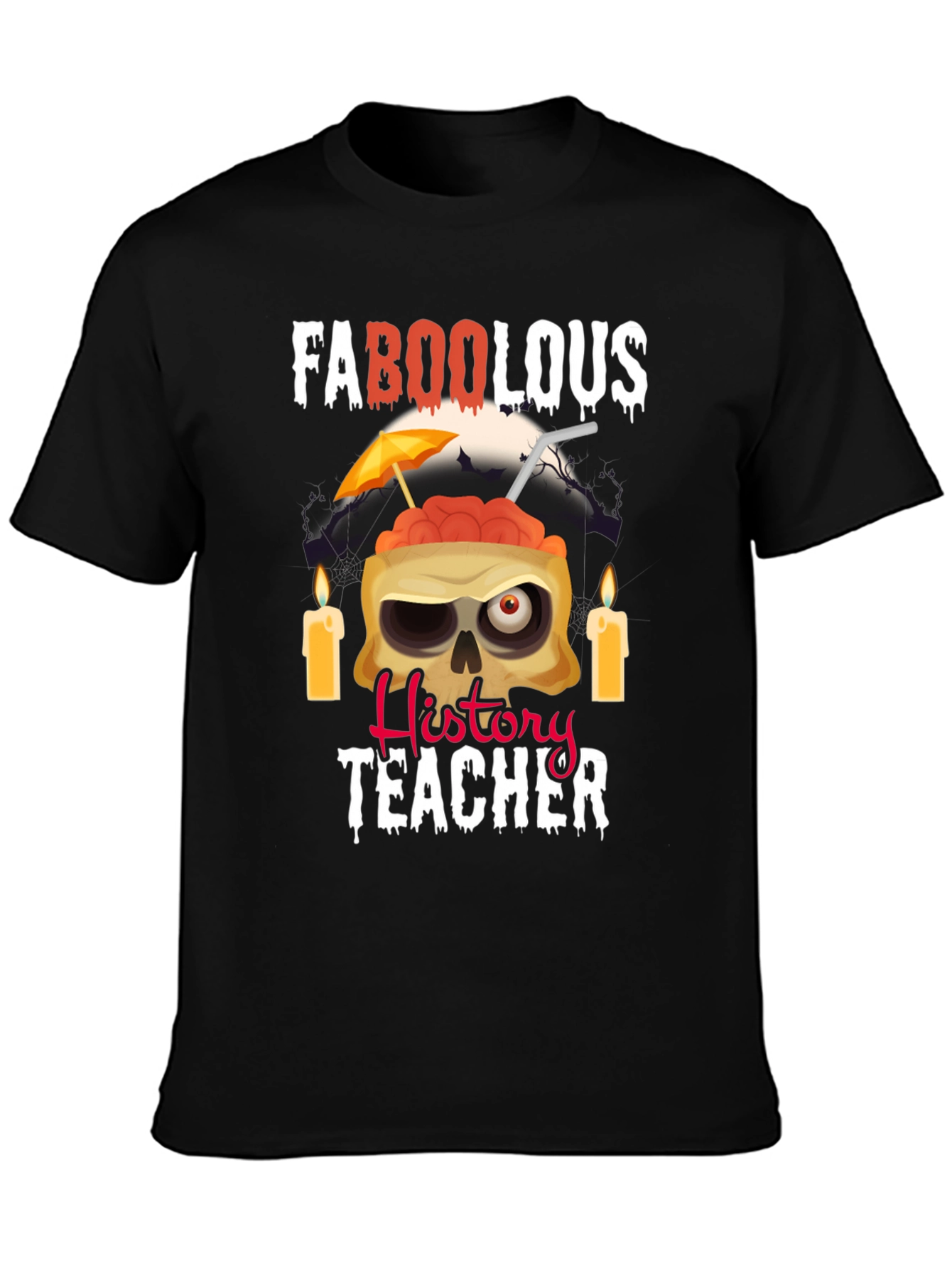 Faboolous History Teacher Halloween T-Shirt
