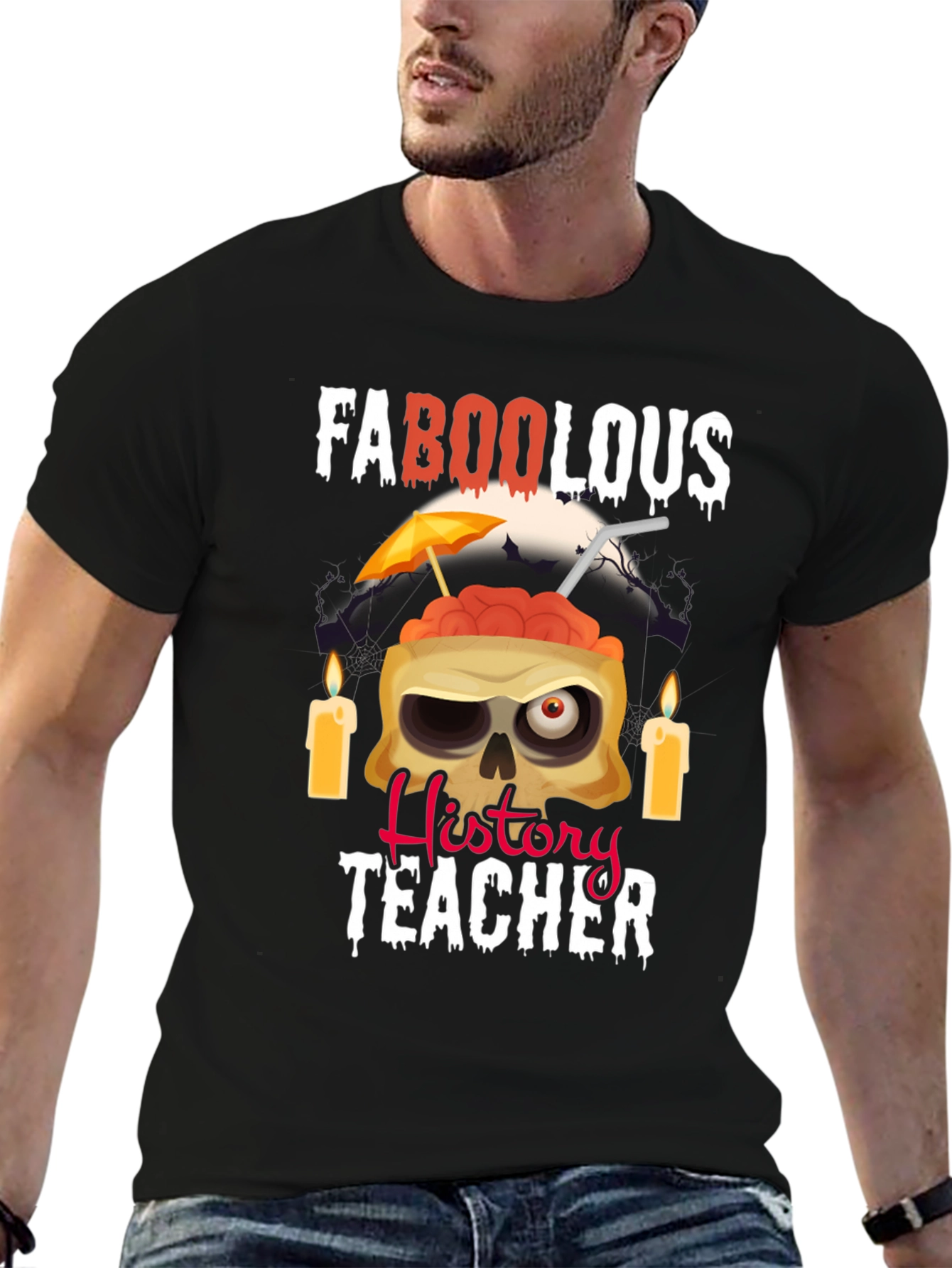 Faboolous History Teacher Halloween T-Shirt