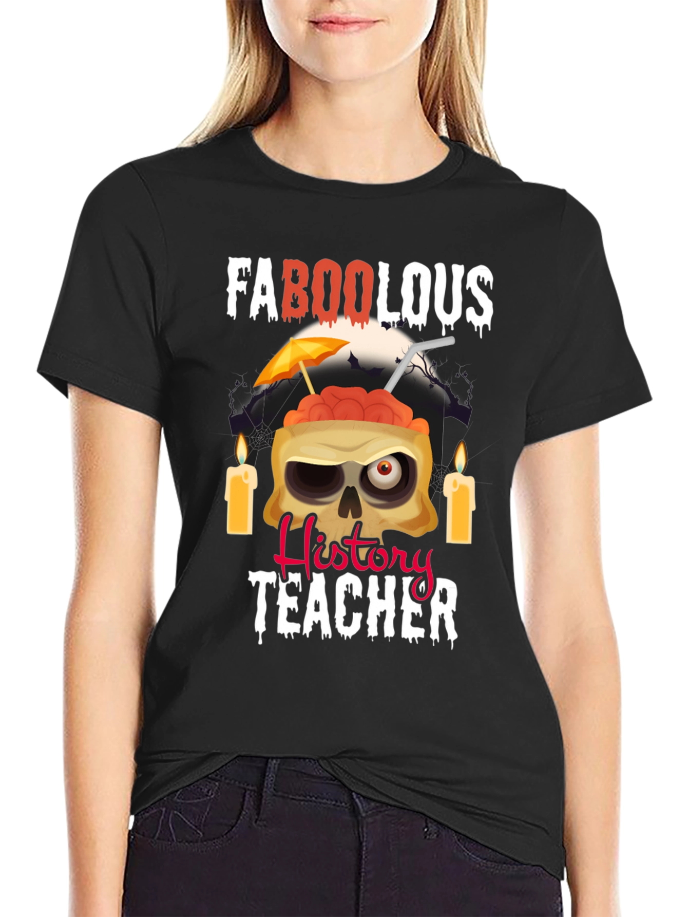 Faboolous History Teacher Halloween T-Shirt