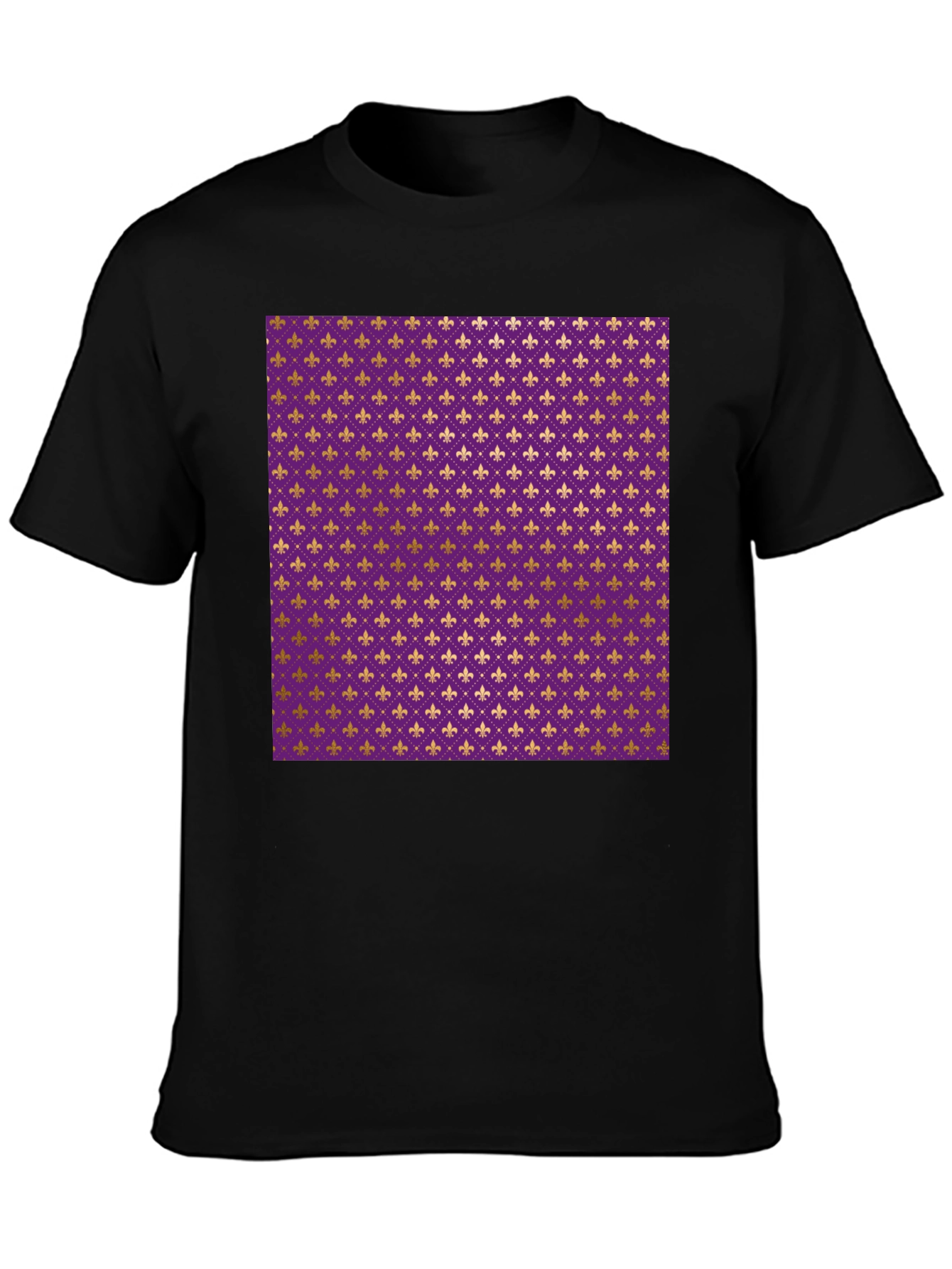 Fleur-de-lis Pattern T-Shirt