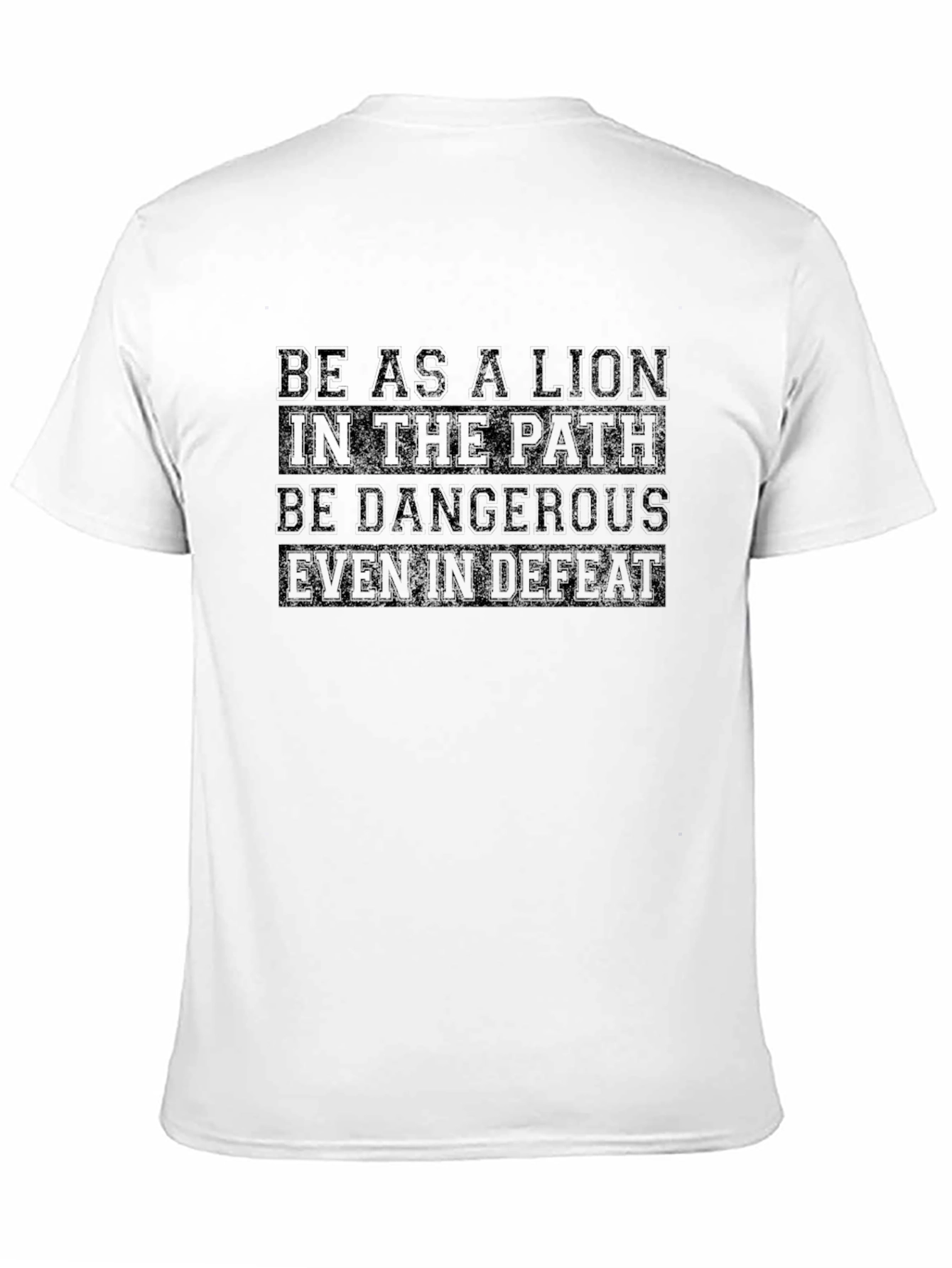 Lions Path Graphic Tee - Be Dangerous in Defeat