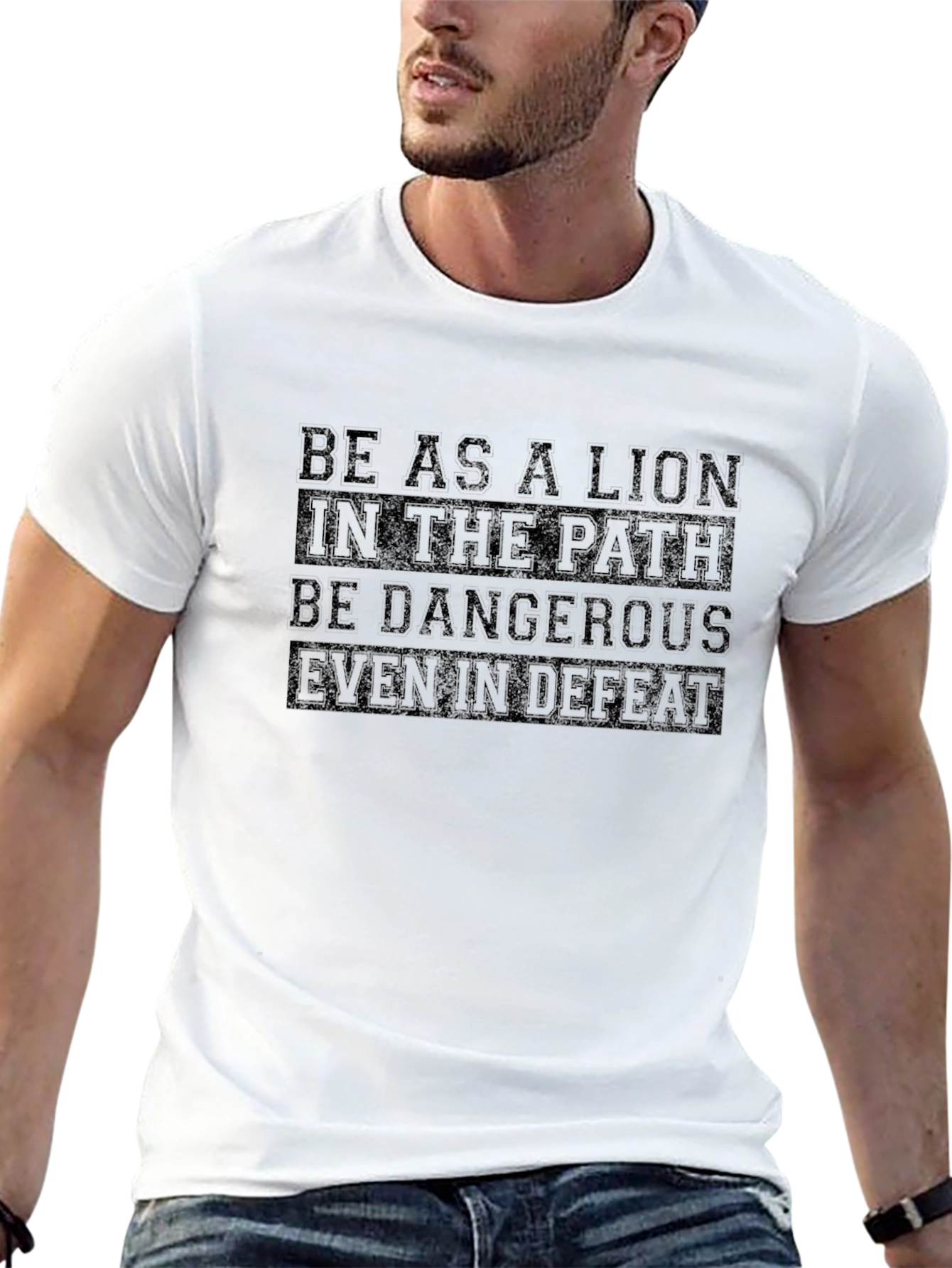 Lions Path Graphic Tee - Be Dangerous in Defeat