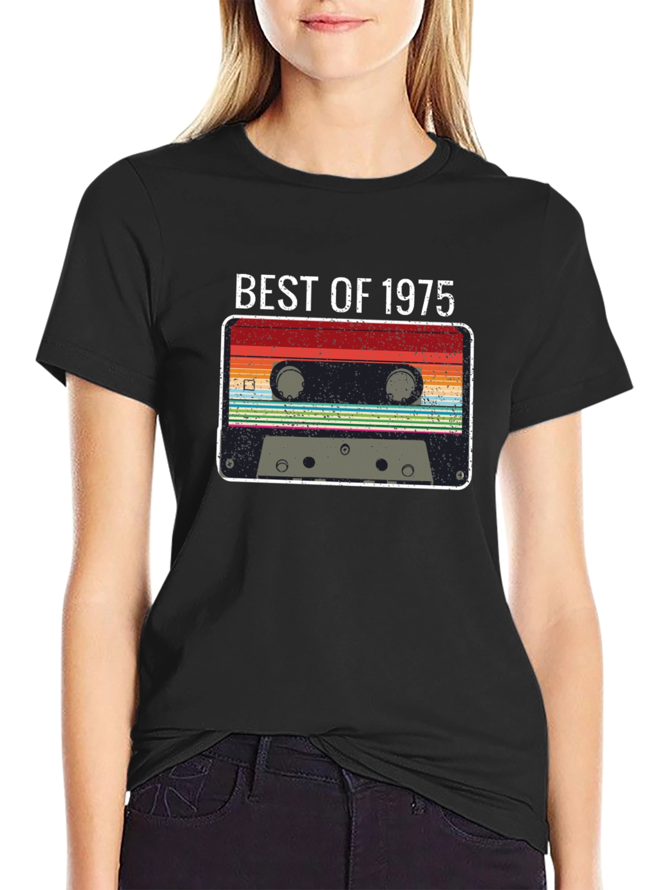 Best of 1975 Cassette Tape Graphic T-Shirt