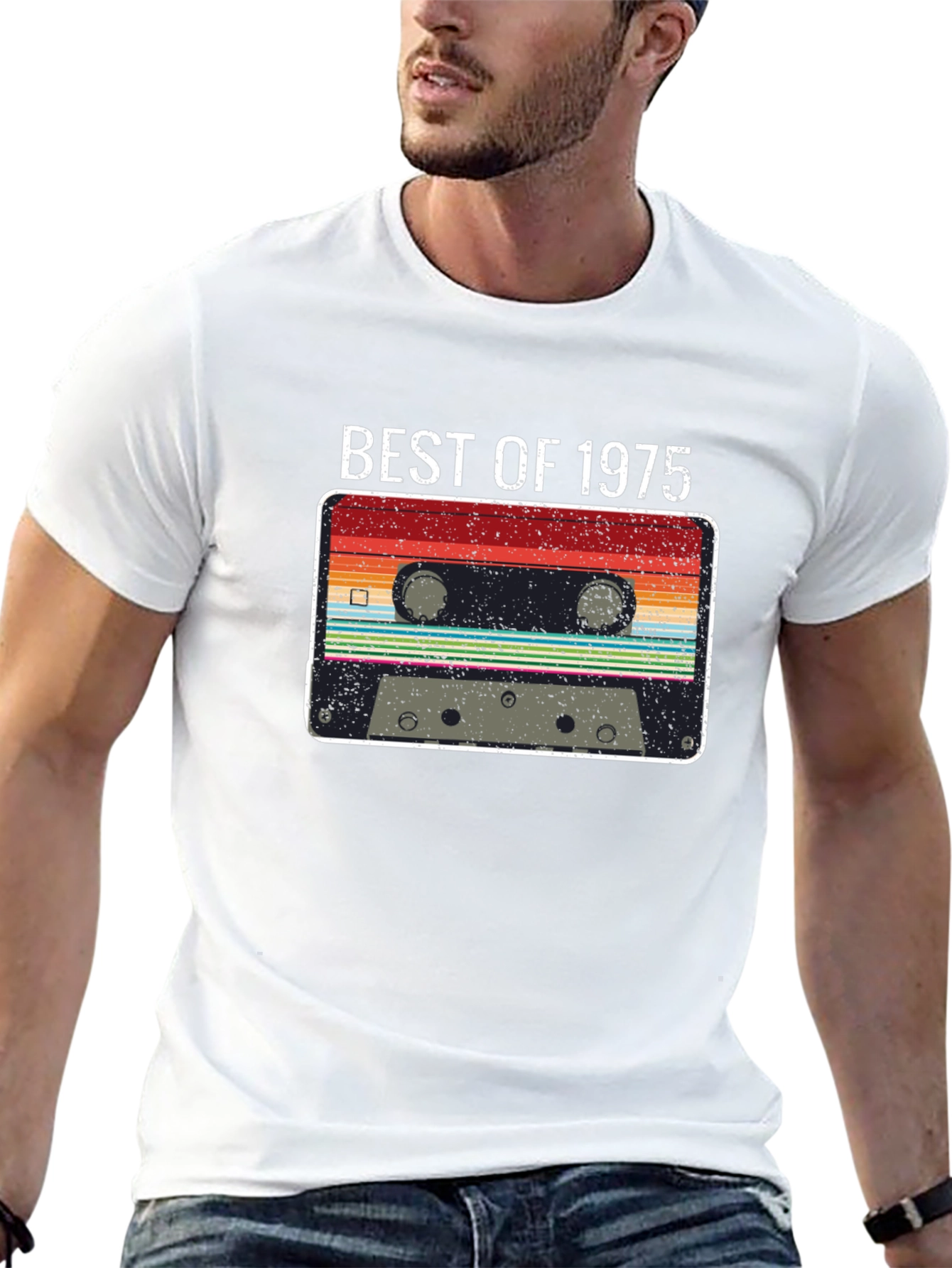 Best of 1975 Cassette Tape Graphic T-Shirt