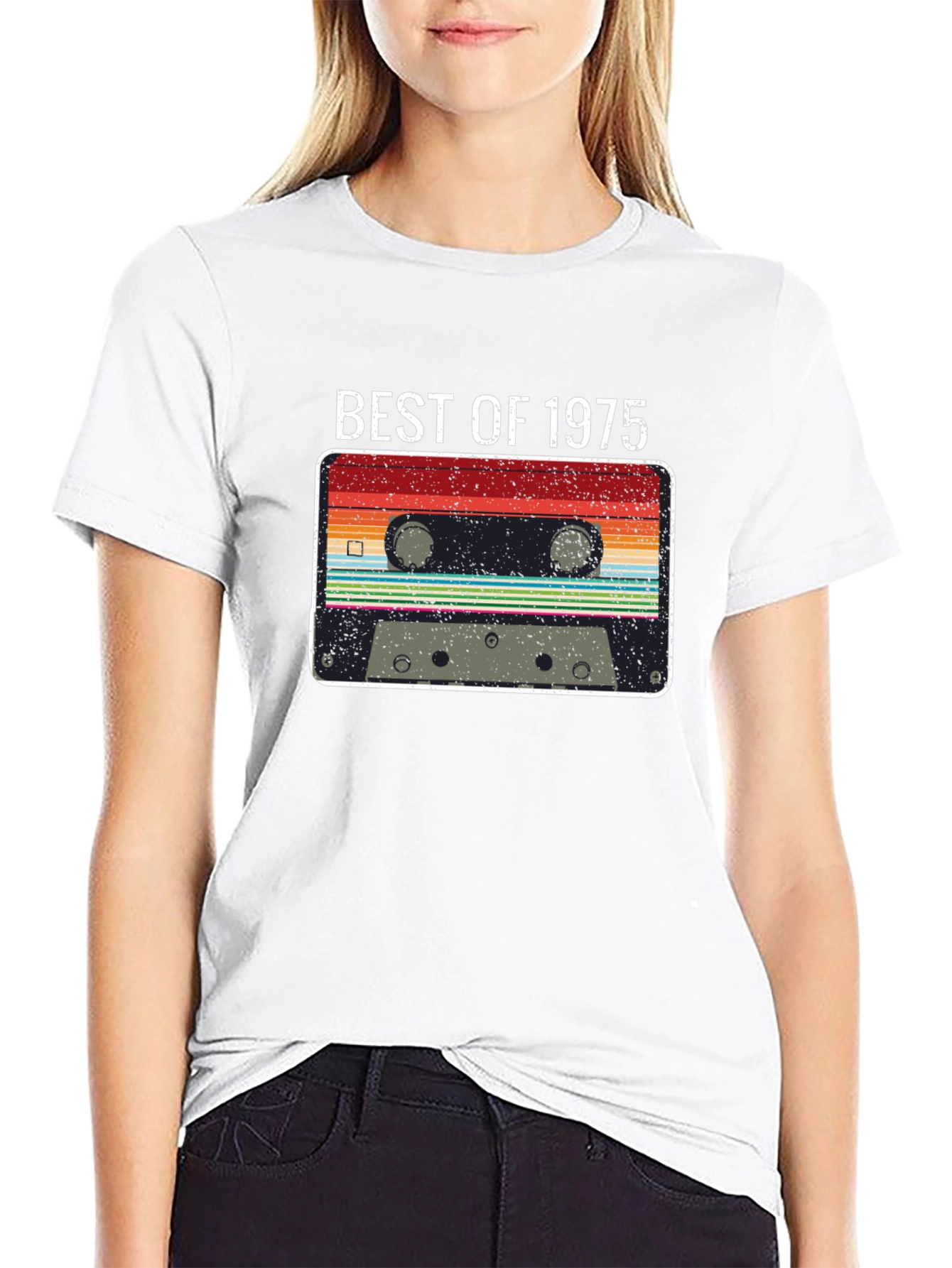 Best of 1975 Cassette Tape Graphic T-Shirt