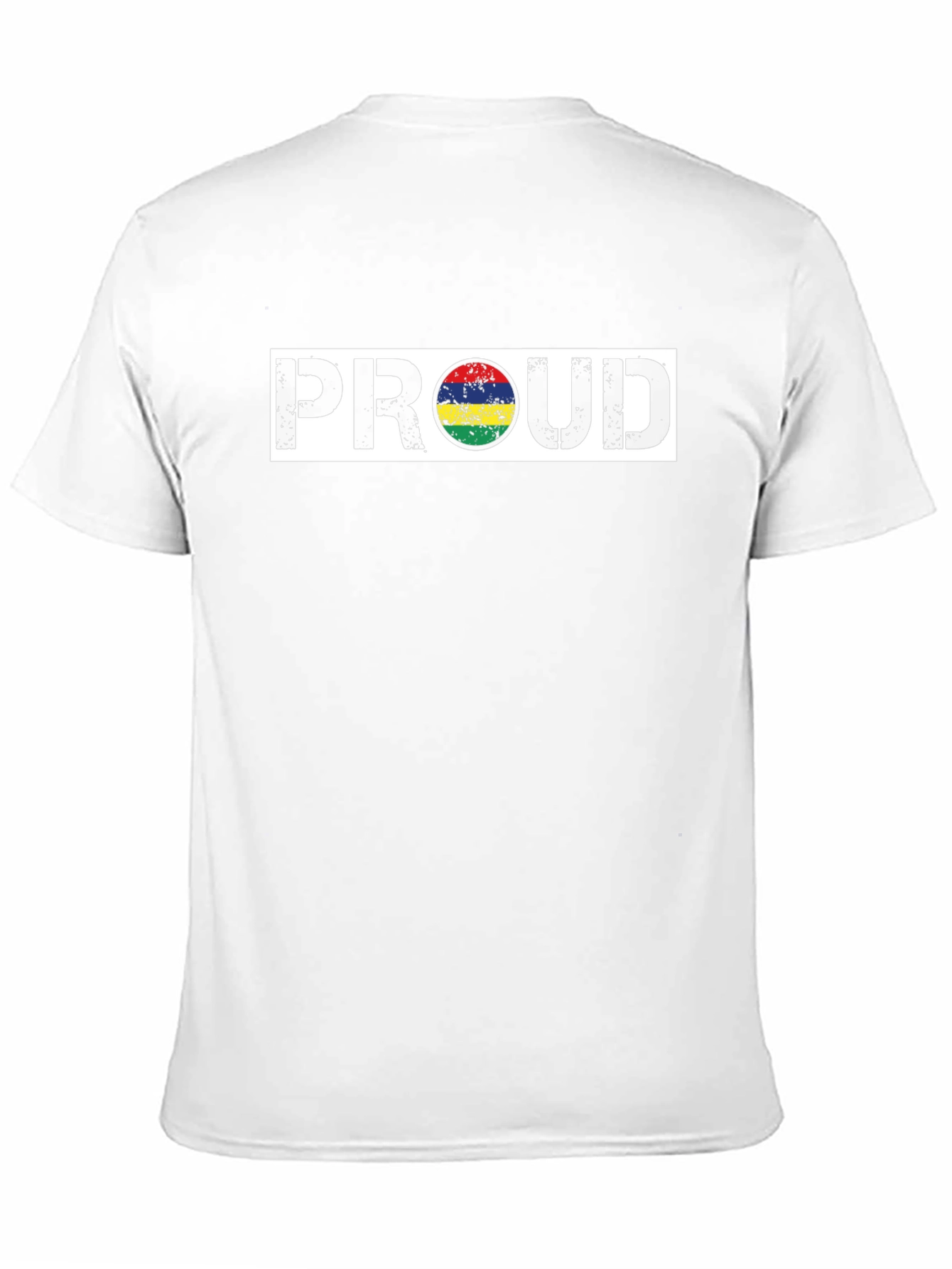 Proud Mauritius Flag T-Shirt - Black