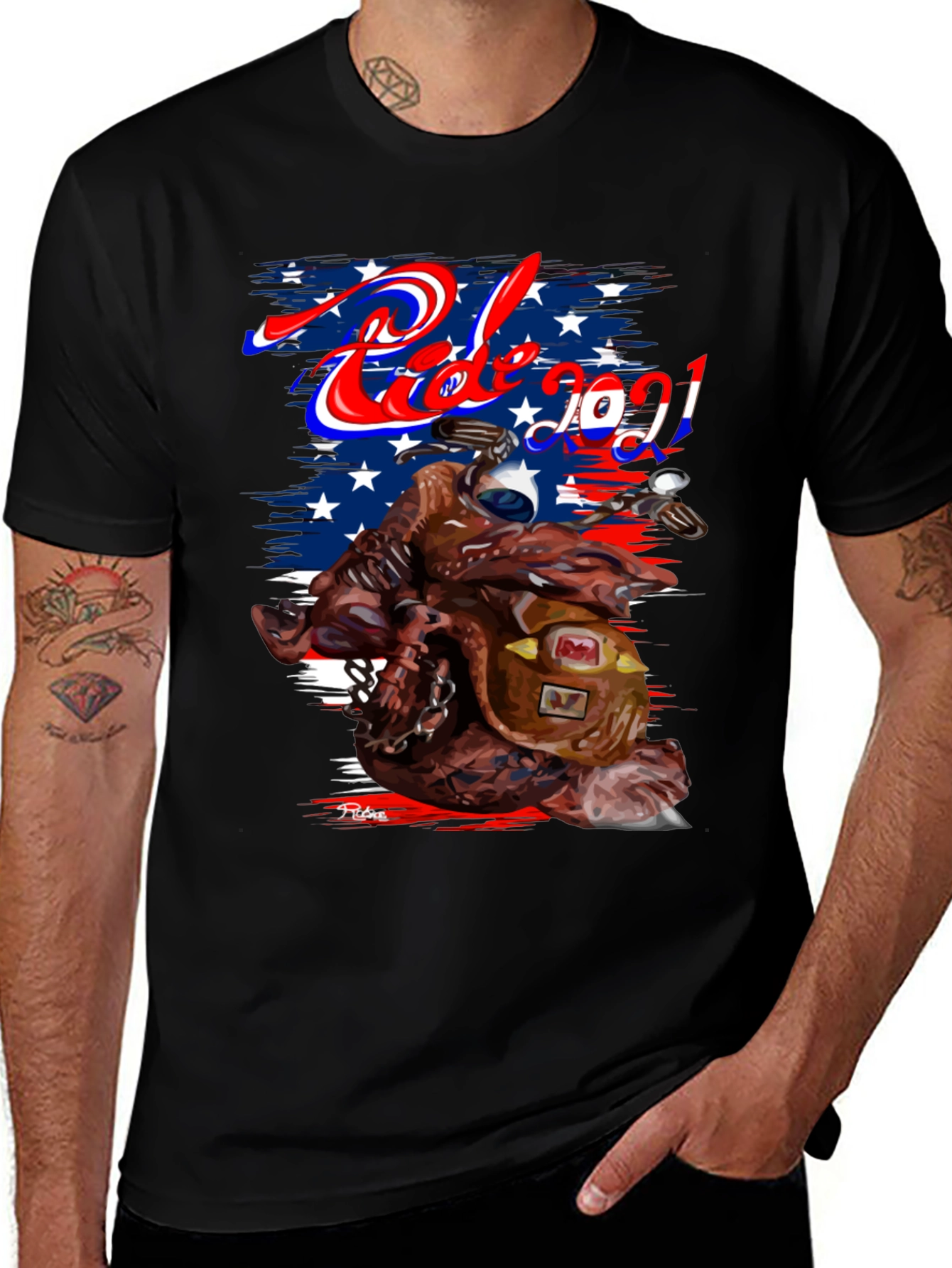 Ride 2021 Graphic Tee - Biker T-Shirt