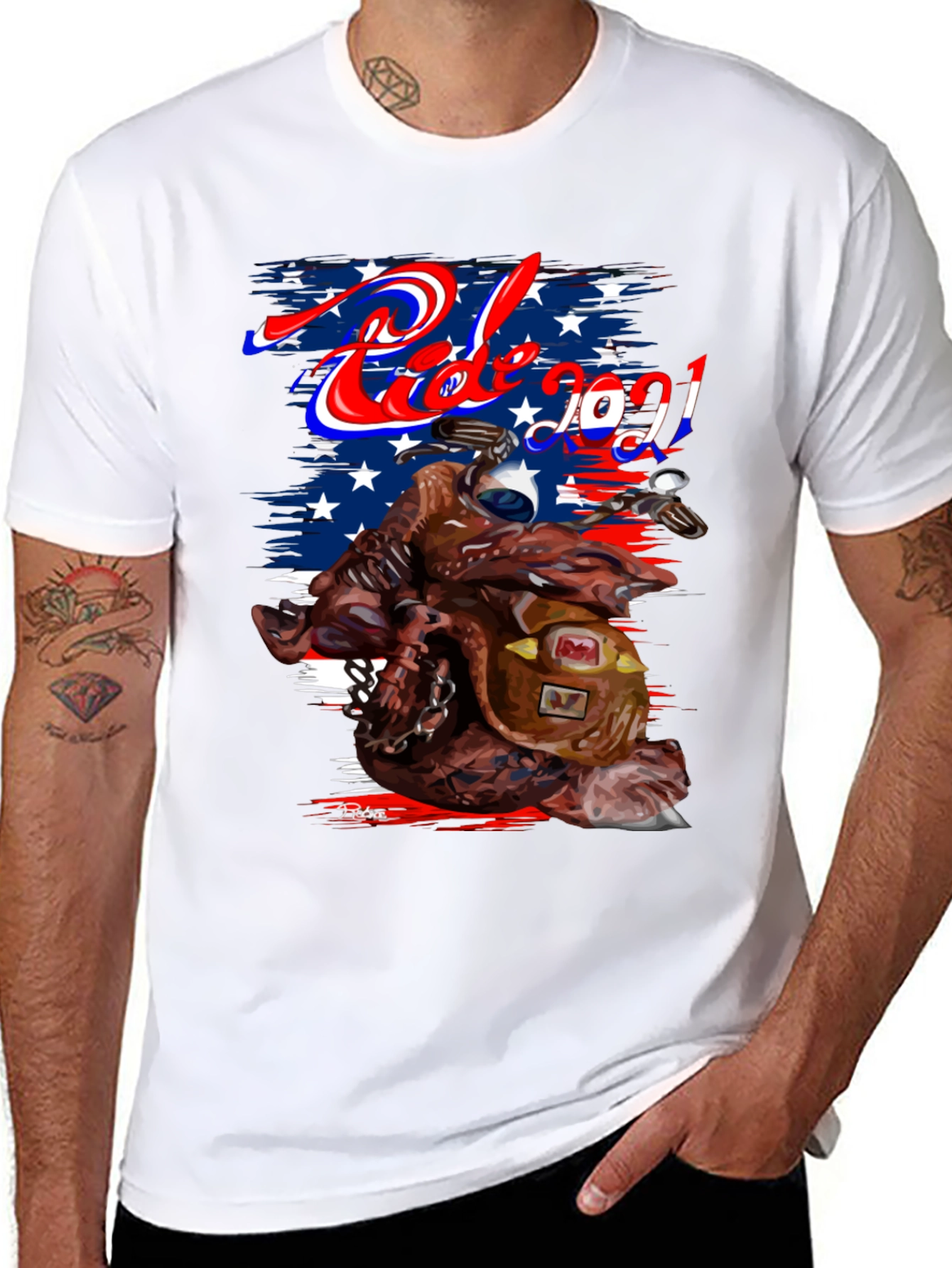 Ride 2021 Graphic Tee - Biker T-Shirt