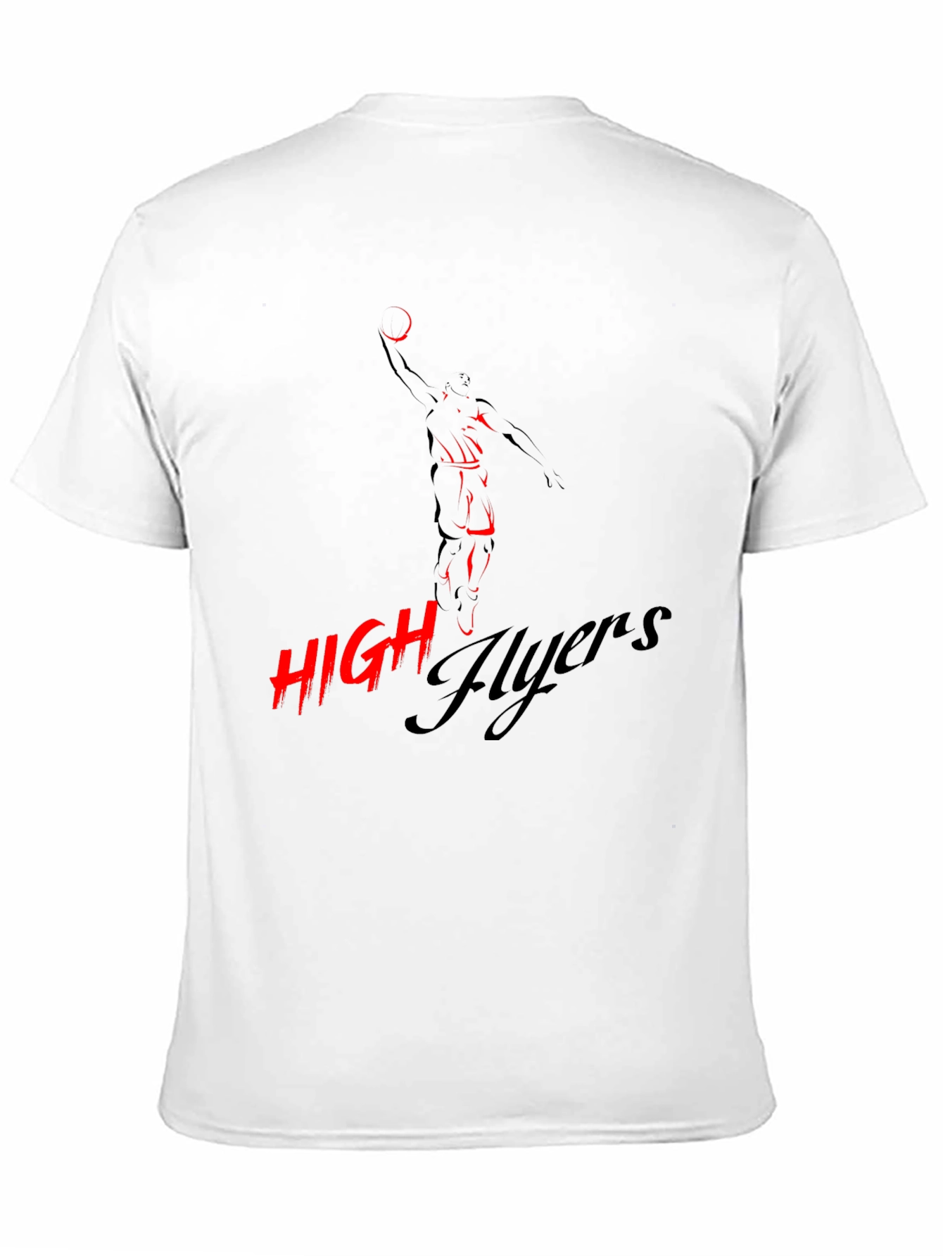 High Flyers Graphic Tee - Black Cotton T-Shirt