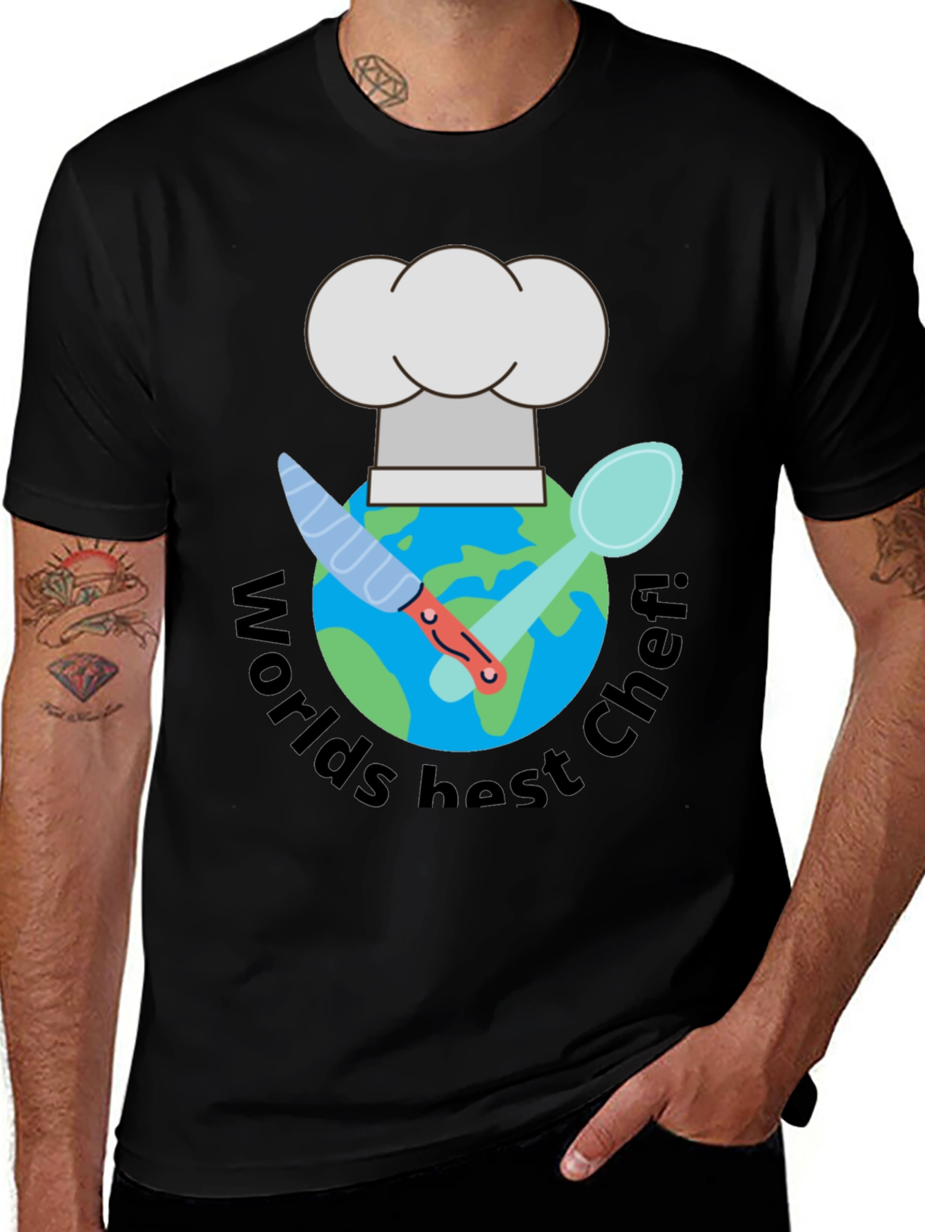 Worlds Best Chef Graphic T-Shirt