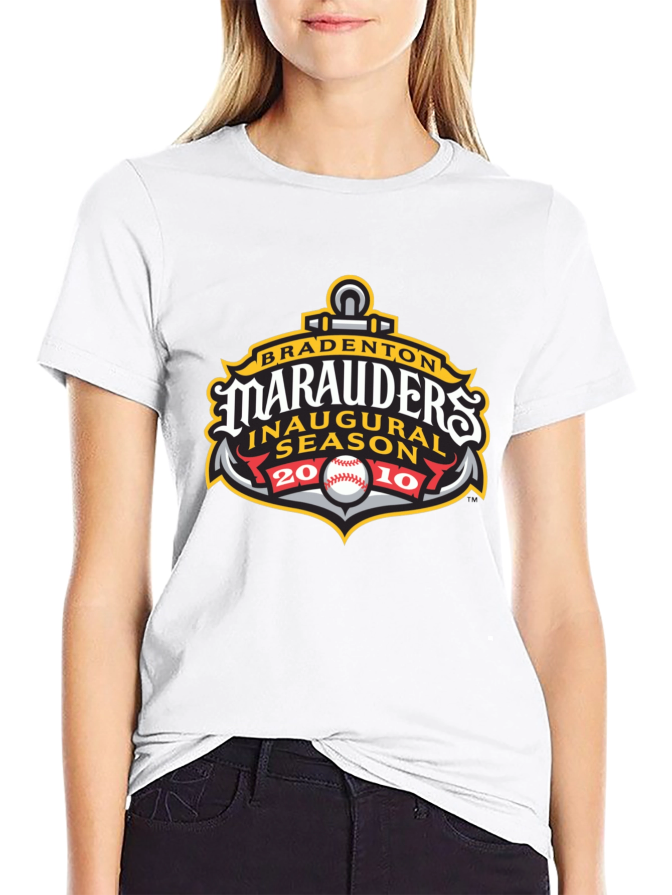 Bradenton Marauders Inaugural Season Baseball T-Shirt