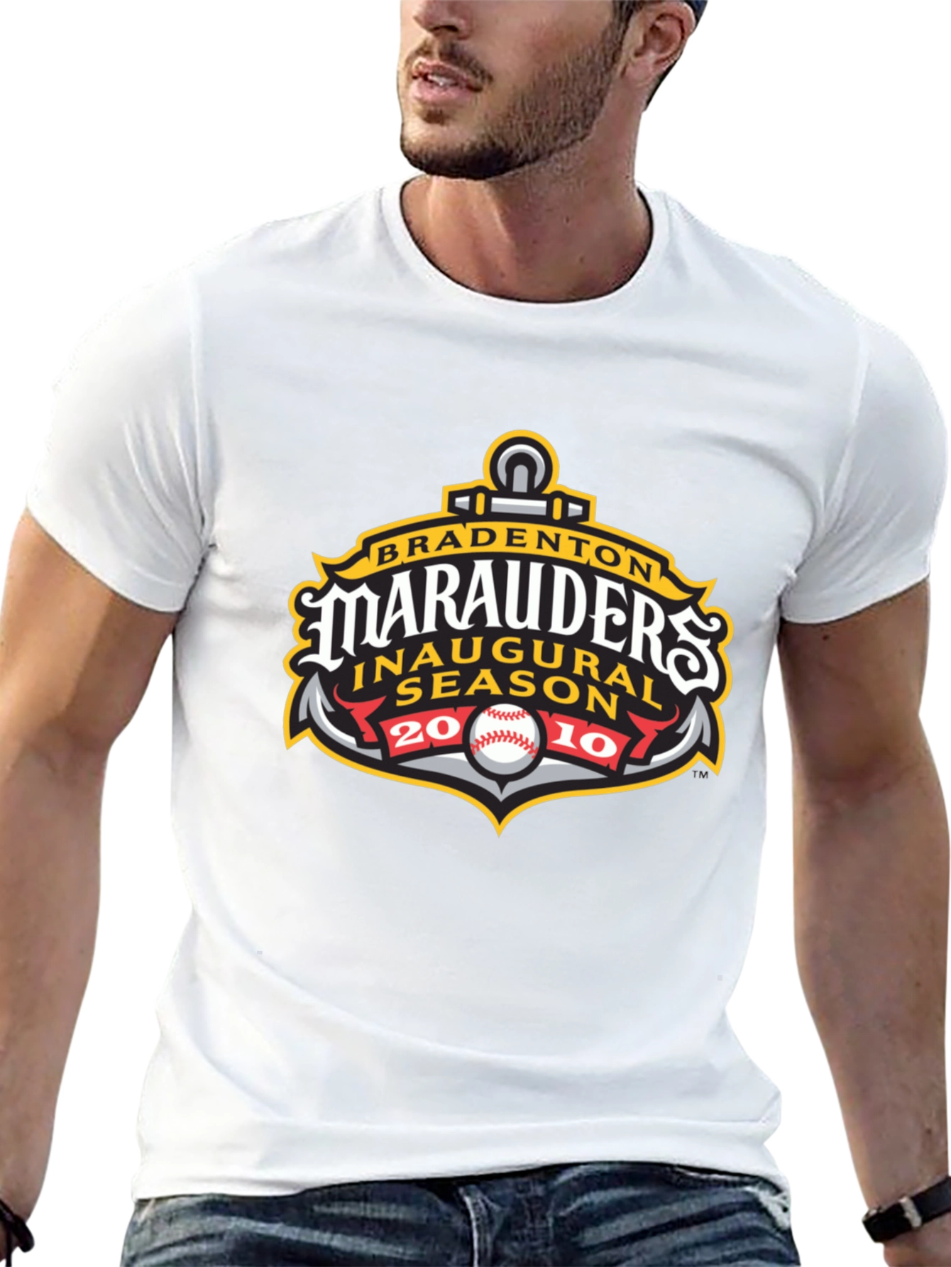 Bradenton Marauders Inaugural Season Baseball T-Shirt