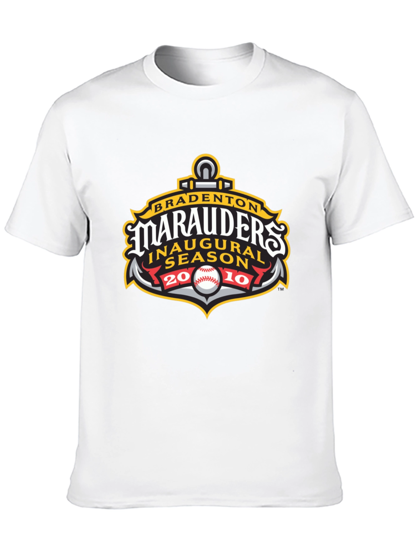 Bradenton Marauders Inaugural Season Baseball T-Shirt