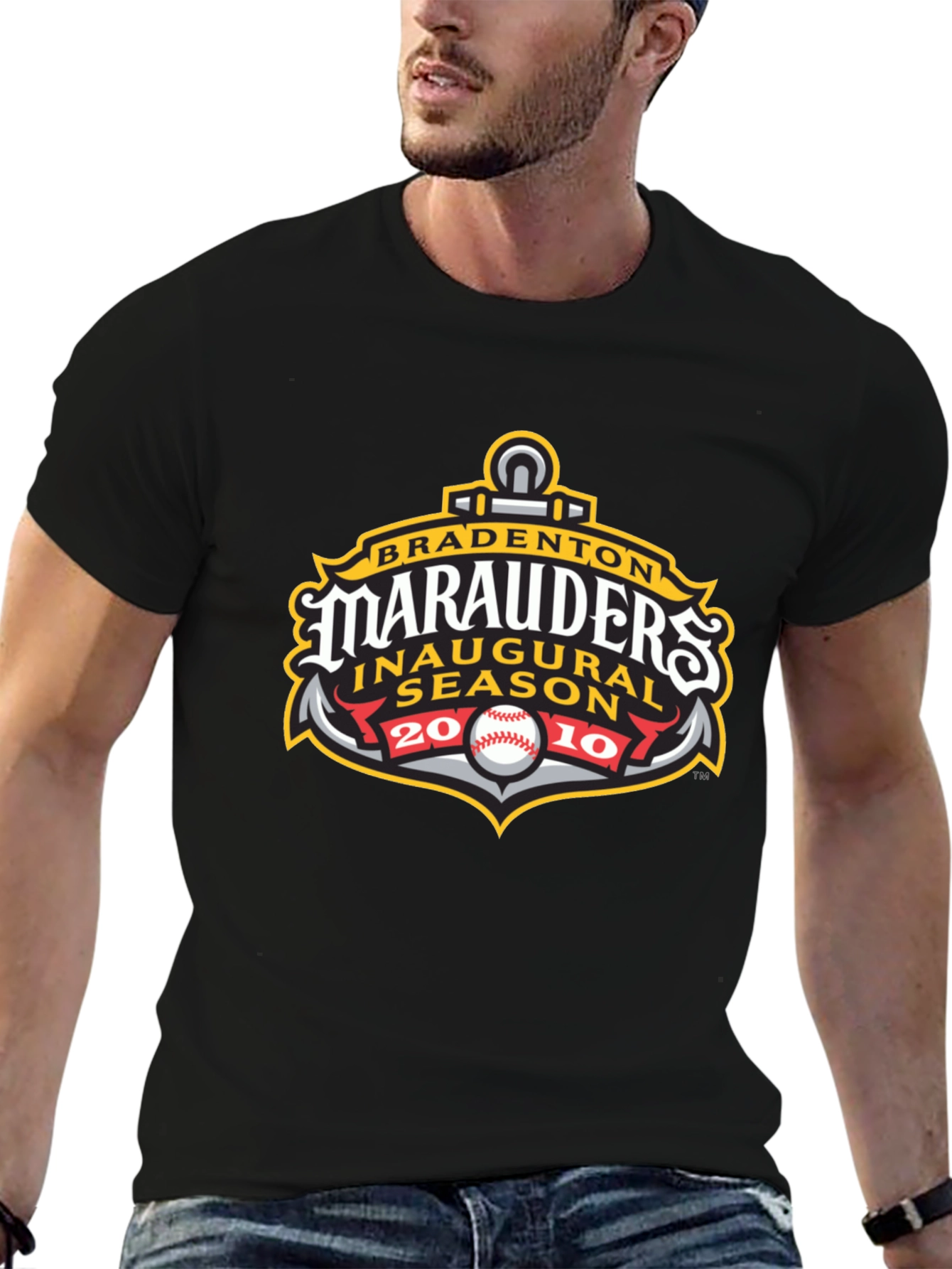 Bradenton Marauders Inaugural Season Baseball T-Shirt