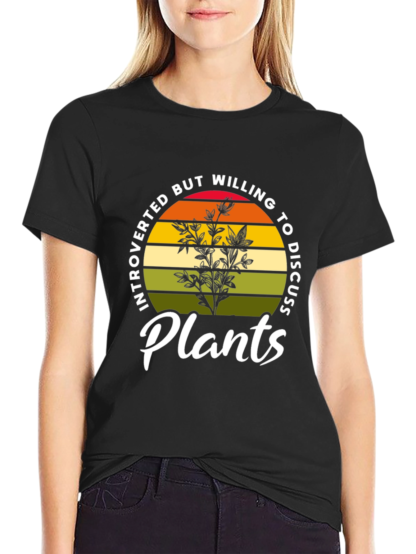 Introverted Plant Lover T-Shirt