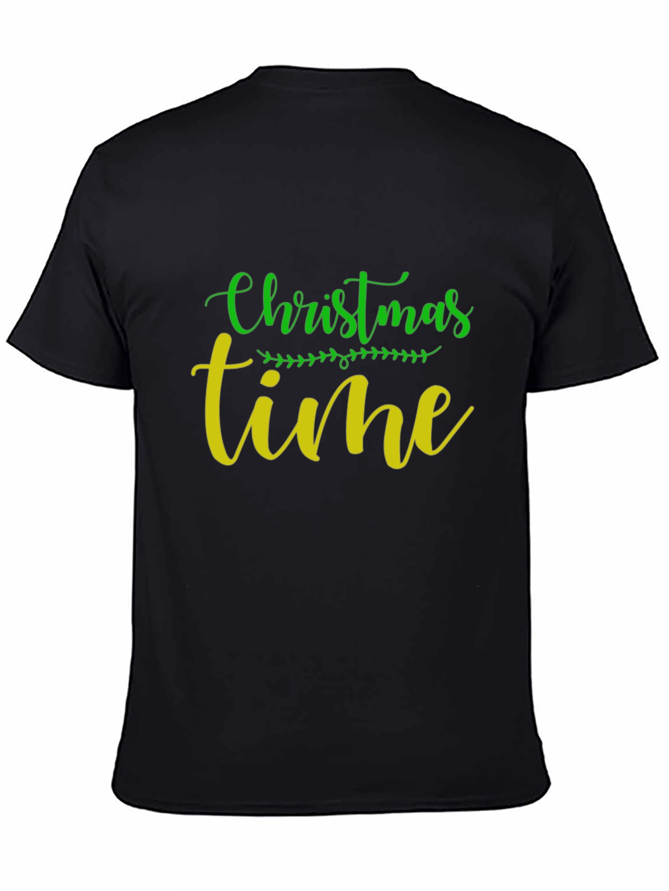 Christmas Time Graphic Tee - Holiday Season Shirt