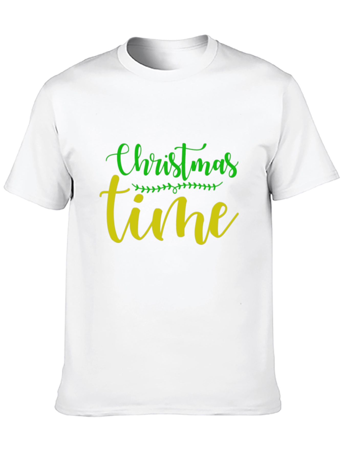 Christmas Time Graphic Tee - Holiday Season Shirt