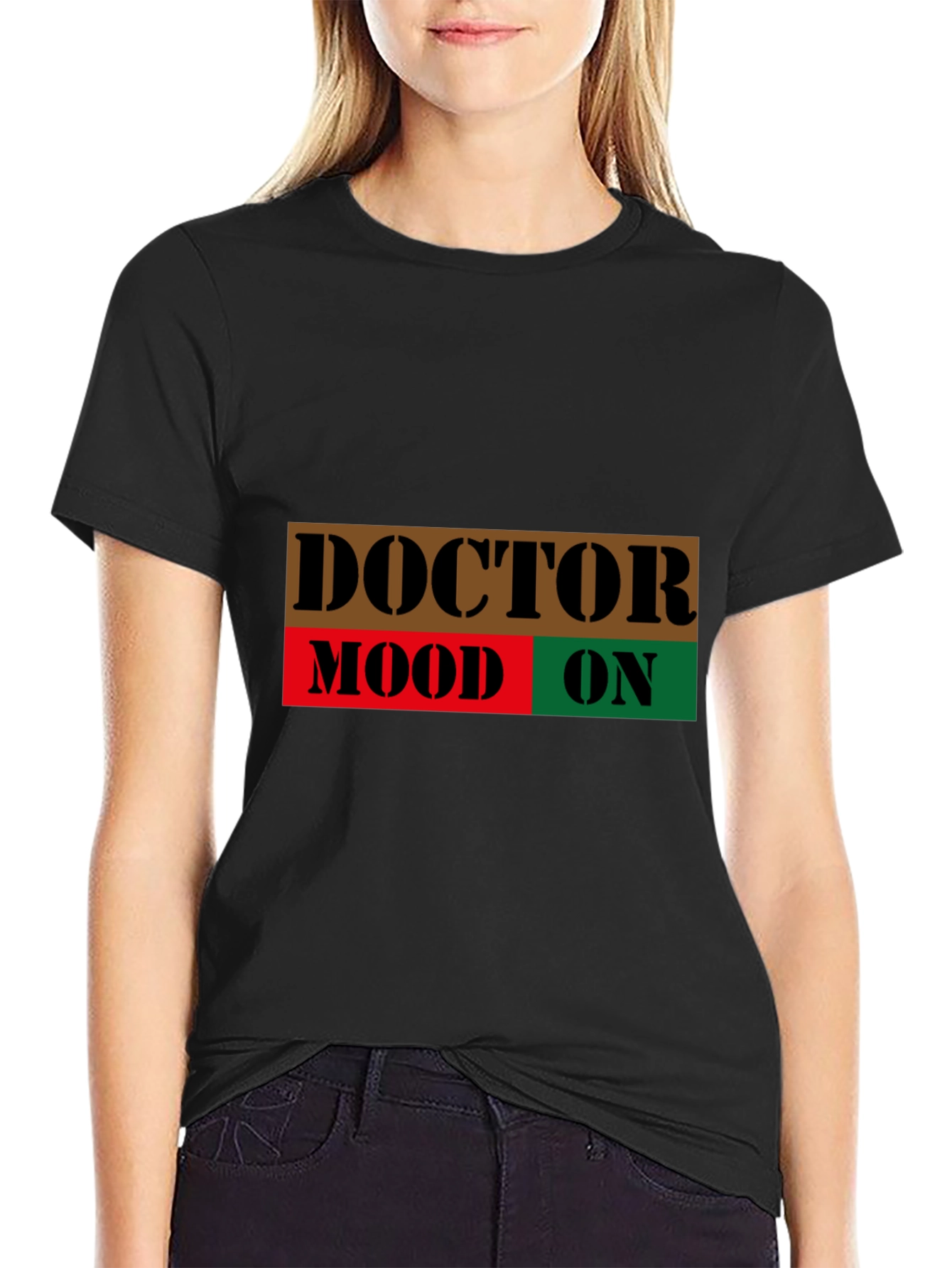 Doctor Mood On T-Shirt - Novelty Graphic Tee