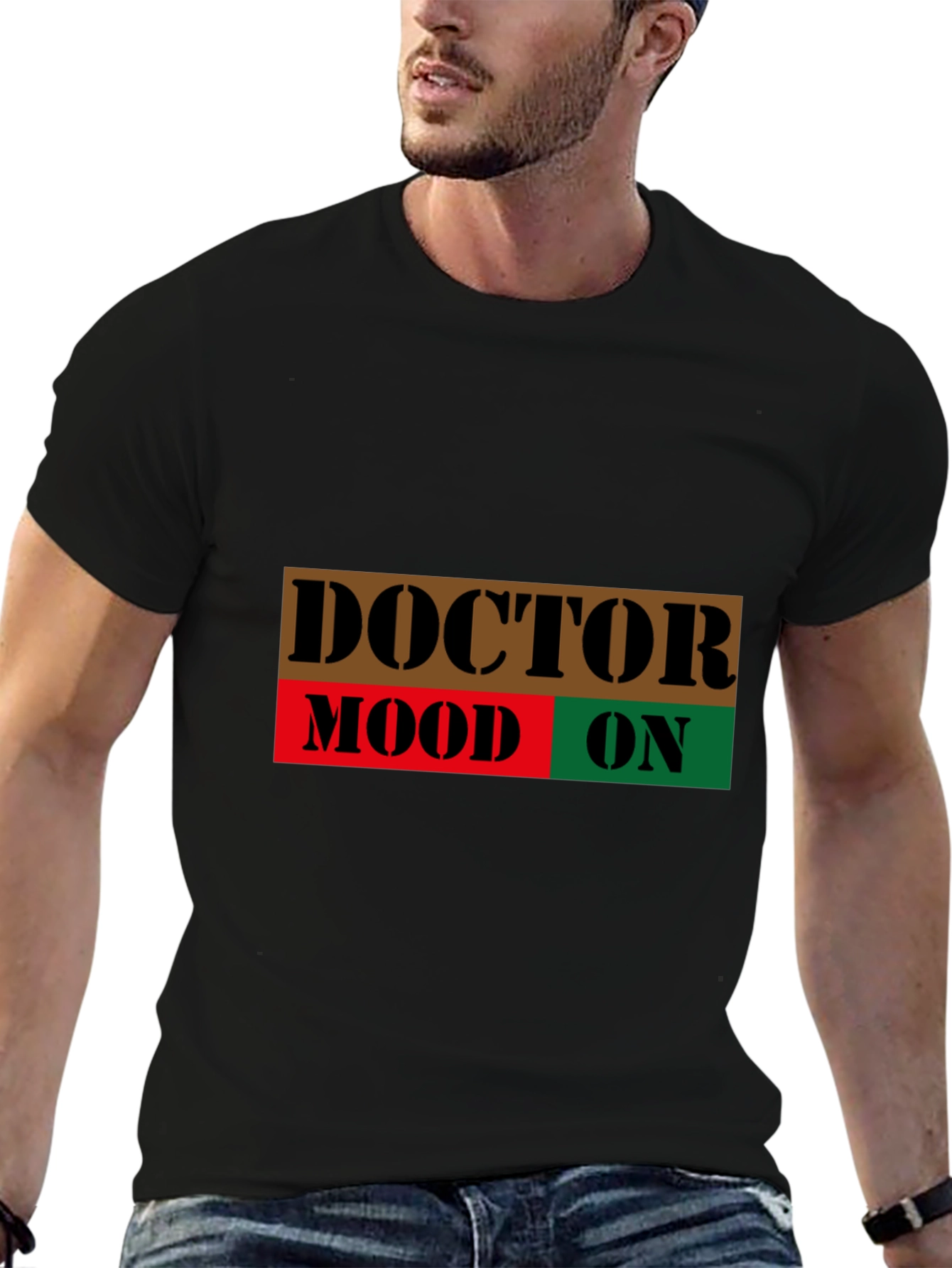 Doctor Mood On T-Shirt - Novelty Graphic Tee