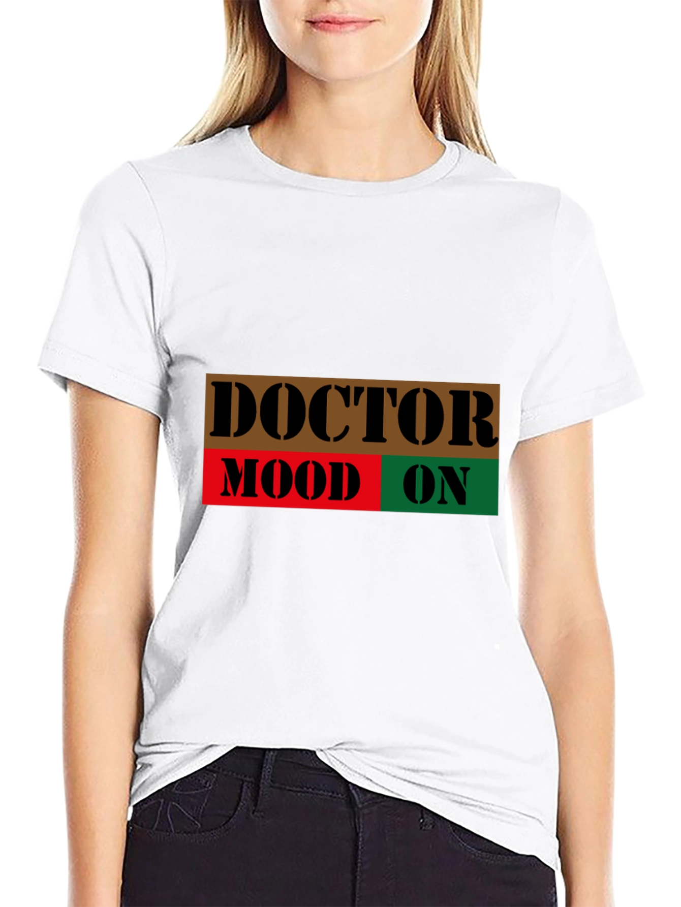 Doctor Mood On T-Shirt - Novelty Graphic Tee