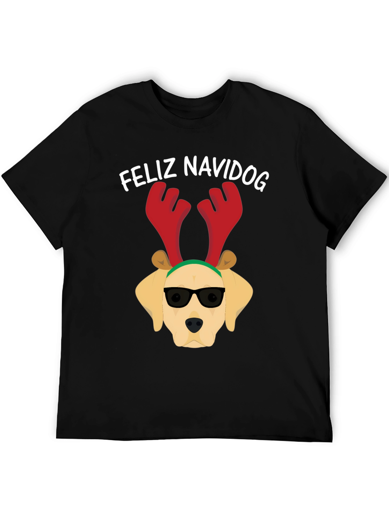 Feliz Navidog T-Shirt - Holiday Dog Tee