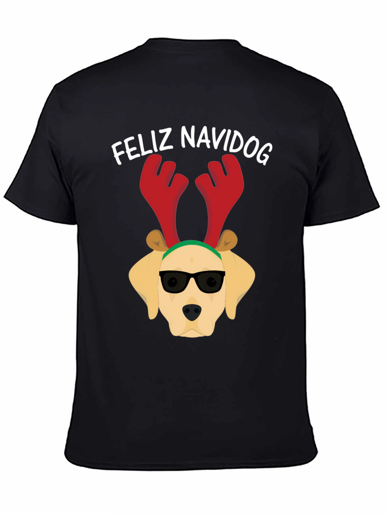 Feliz Navidog T-Shirt - Holiday Dog Tee