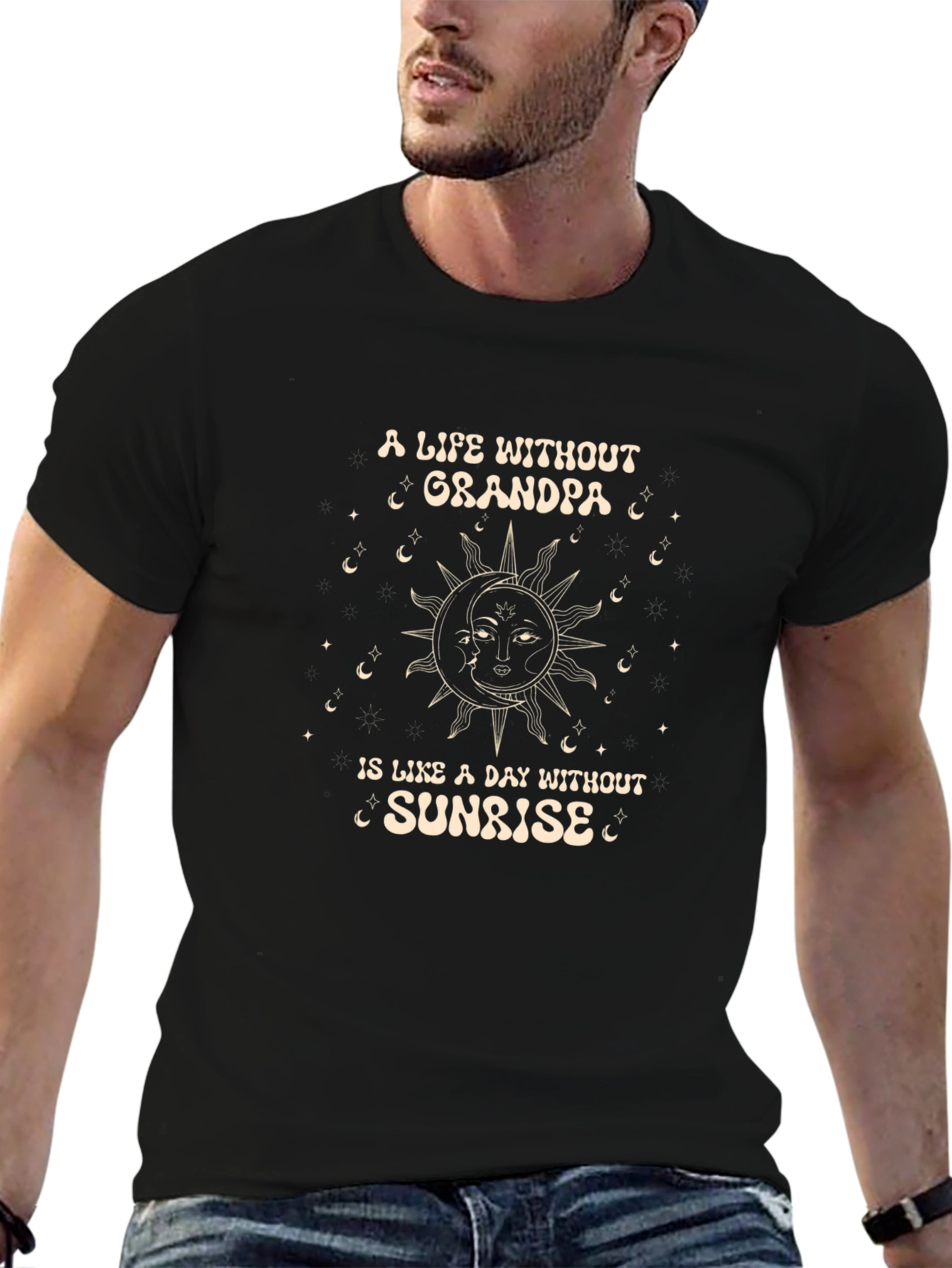 Grandpa Sunrise Graphic Tee