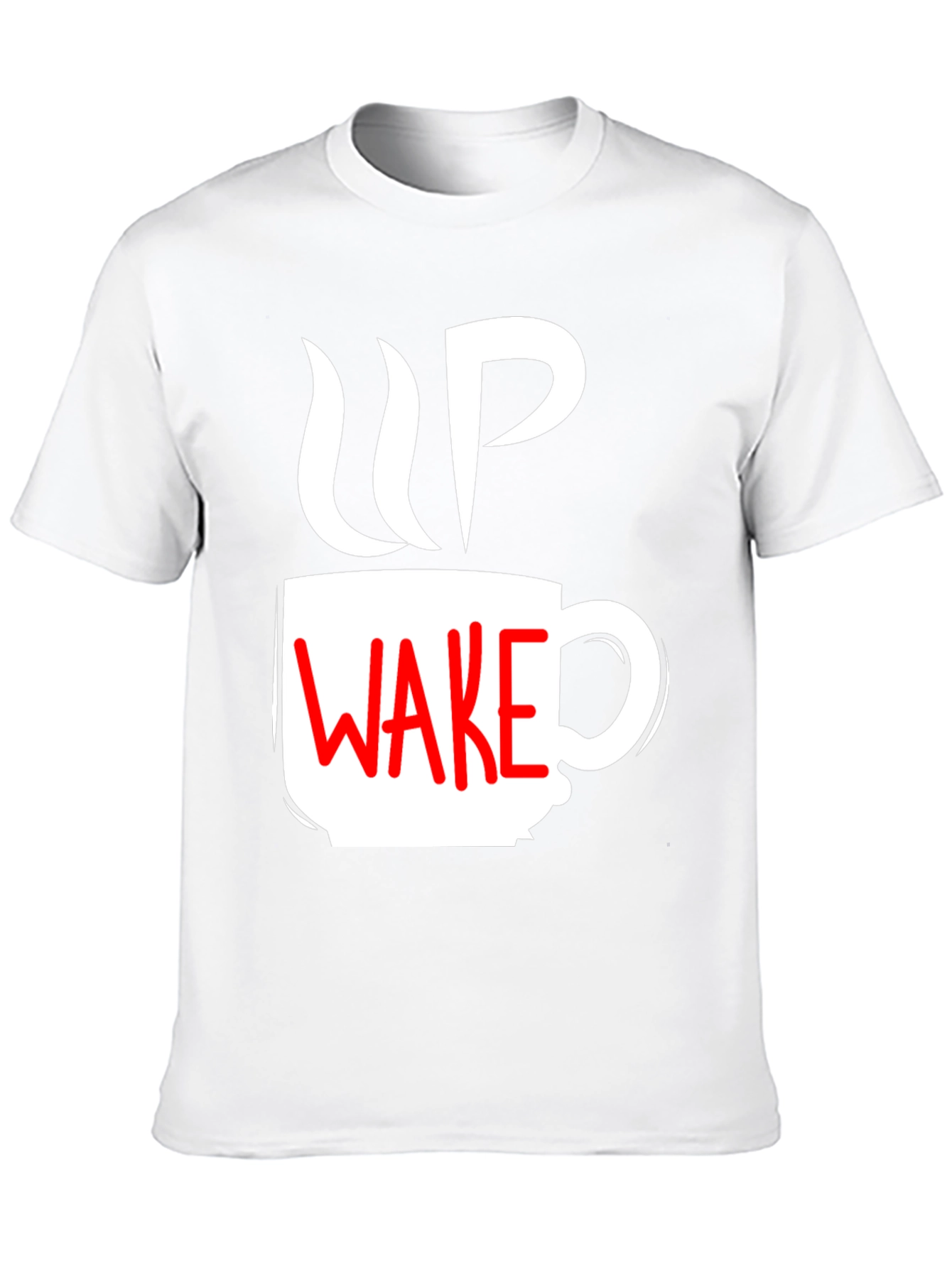Wake Up Coffee Graphic Tee - Black