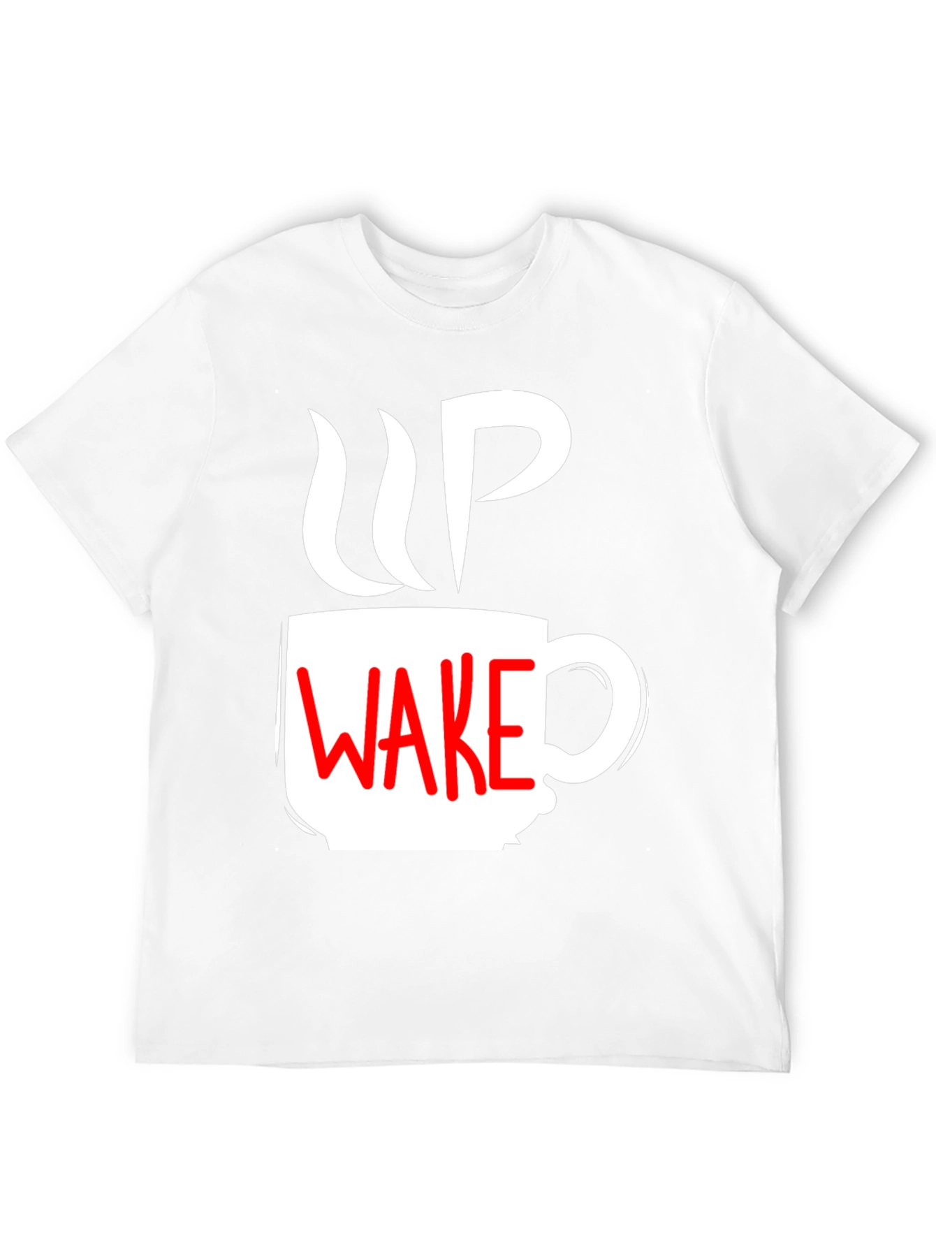 Wake Up Coffee Graphic Tee - Black