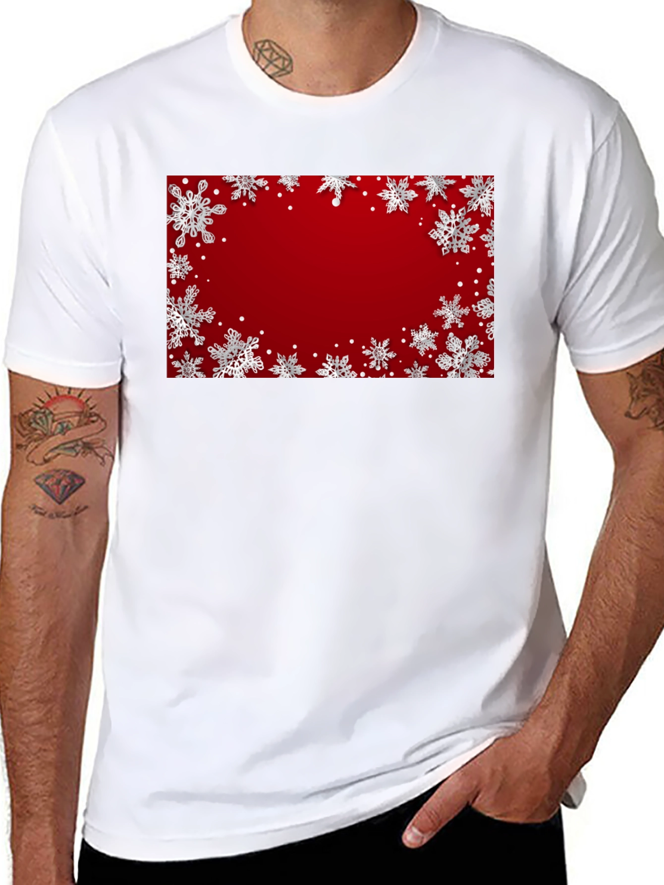 Snowflake Holiday Graphic Tee