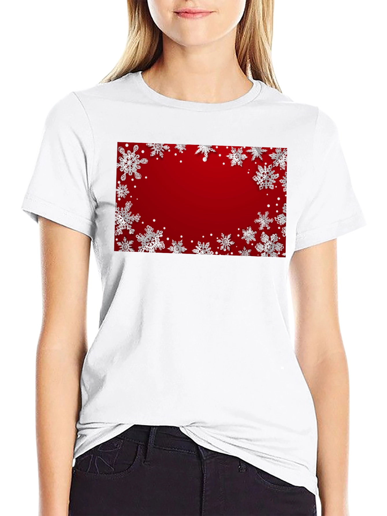 Snowflake Holiday Graphic Tee