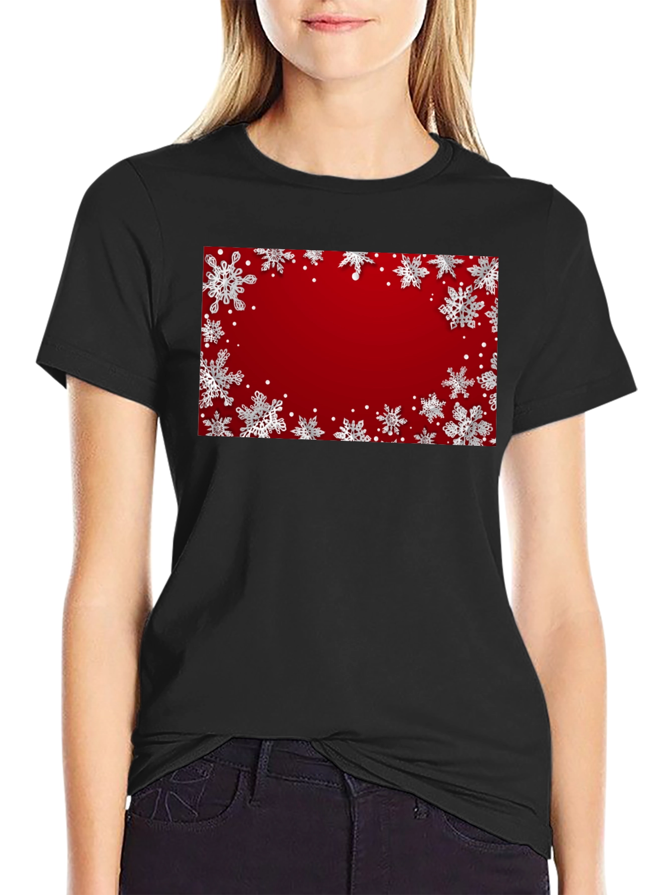 Snowflake Holiday Graphic Tee