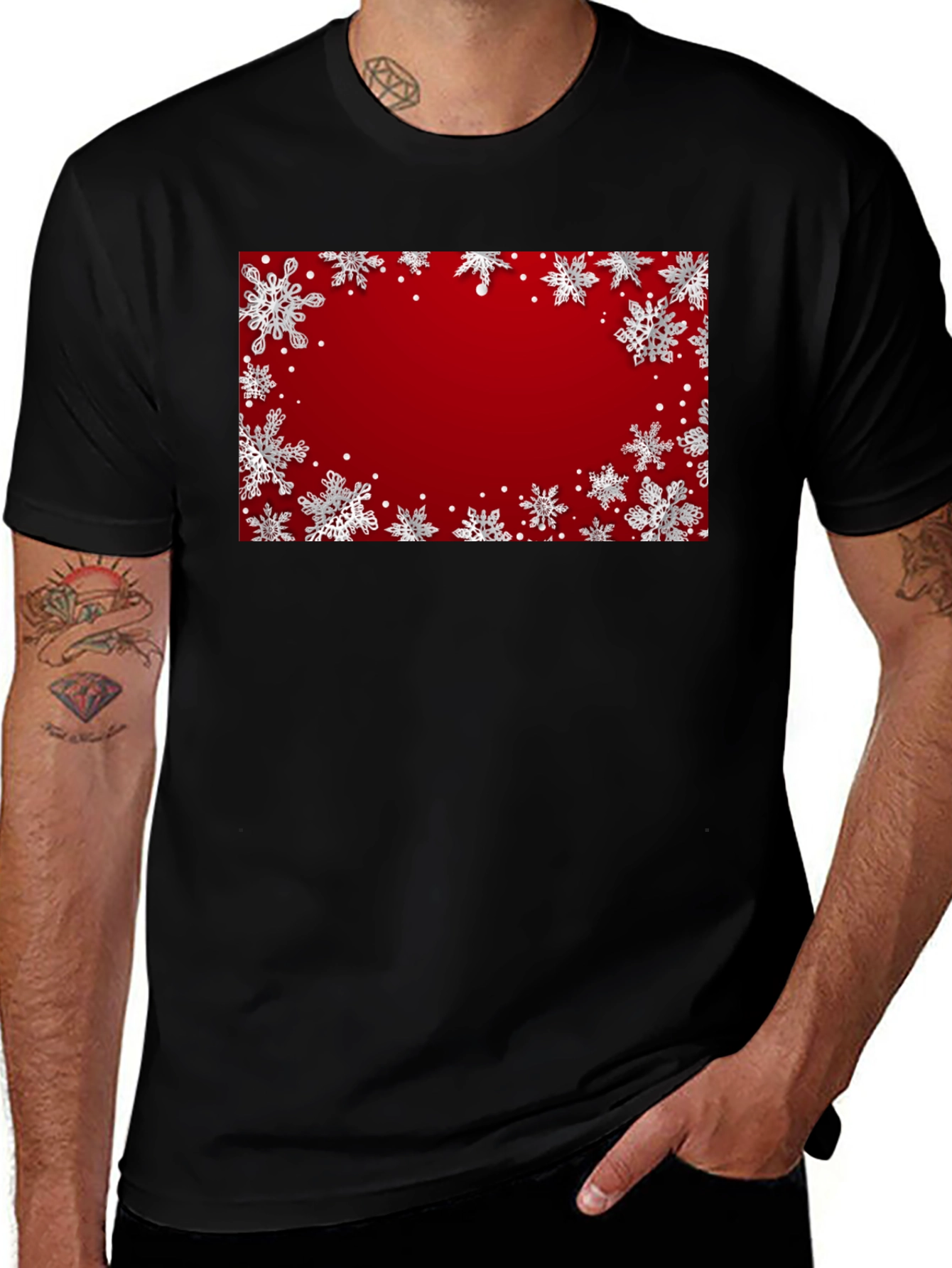 Snowflake Holiday Graphic Tee