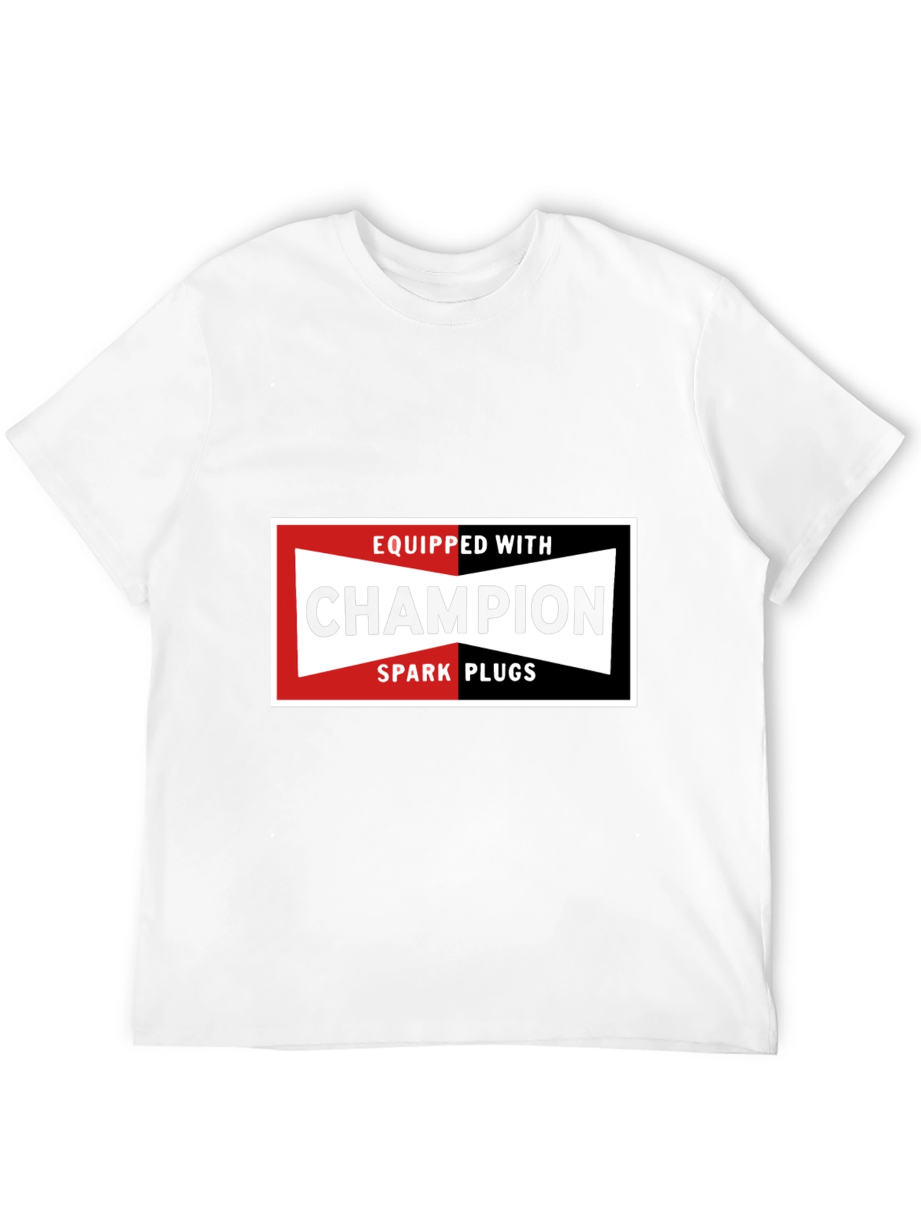 Champion Spark Plugs Graphic T-Shirt - Black