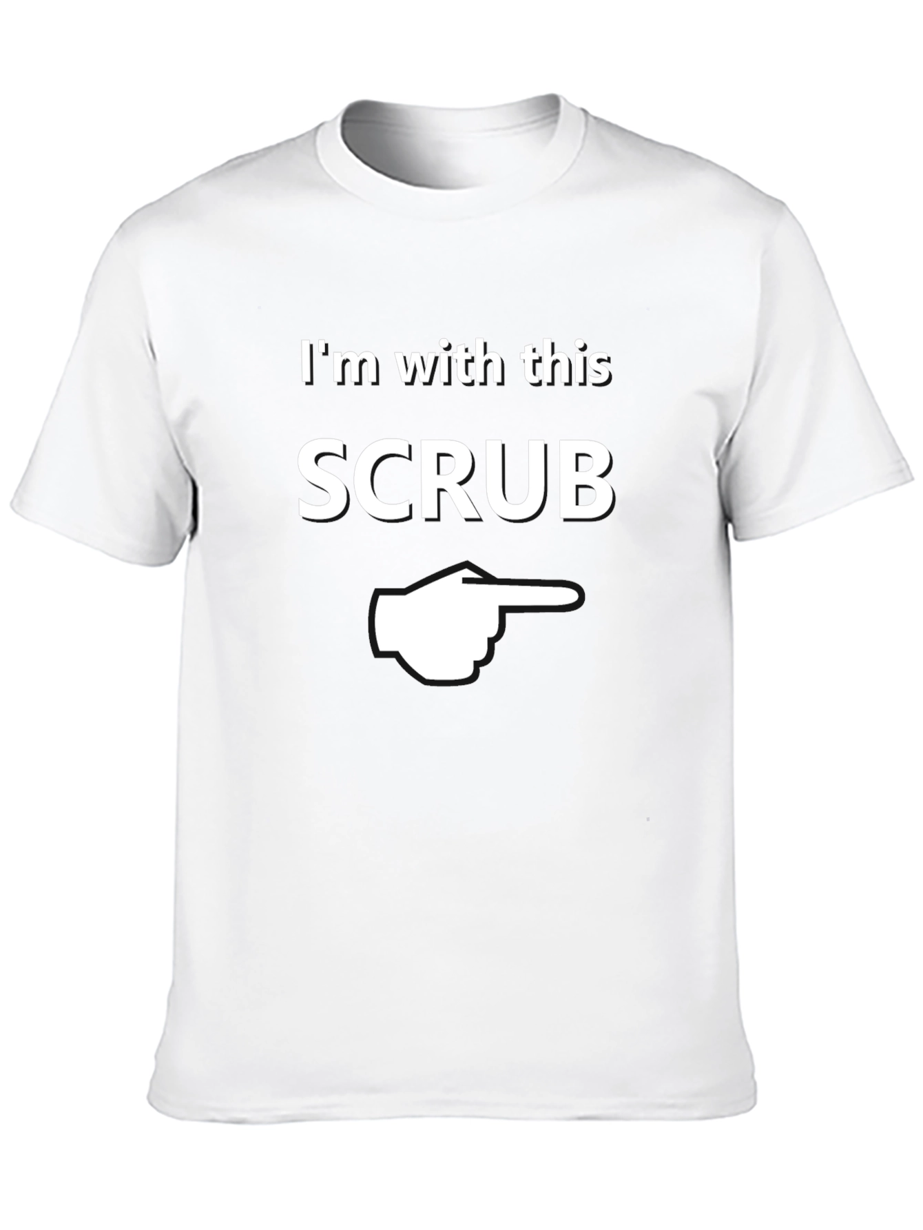 Im With This Scrub T-Shirt Funny Novelty Gift