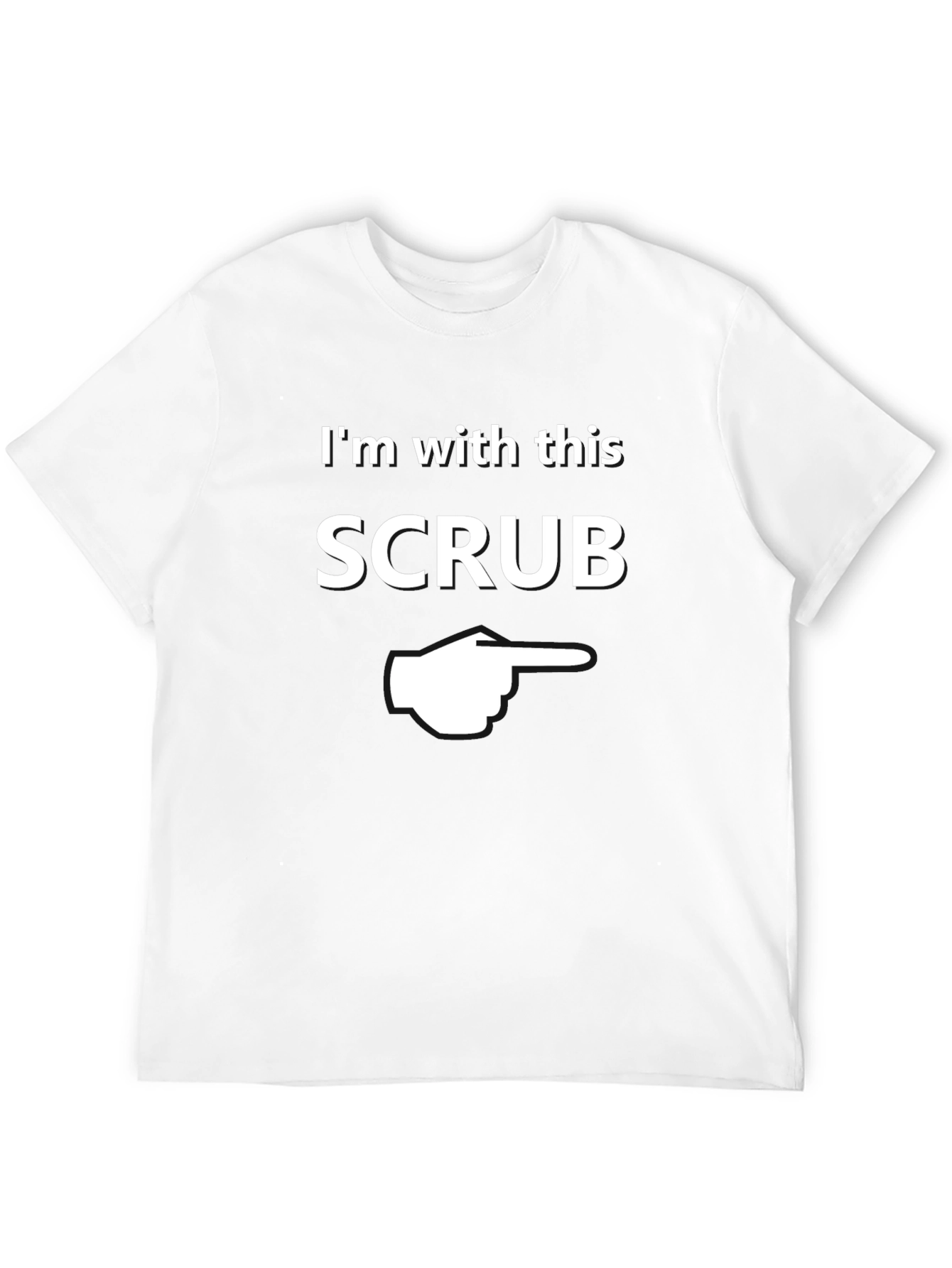 Im With This Scrub T-Shirt Funny Novelty Gift