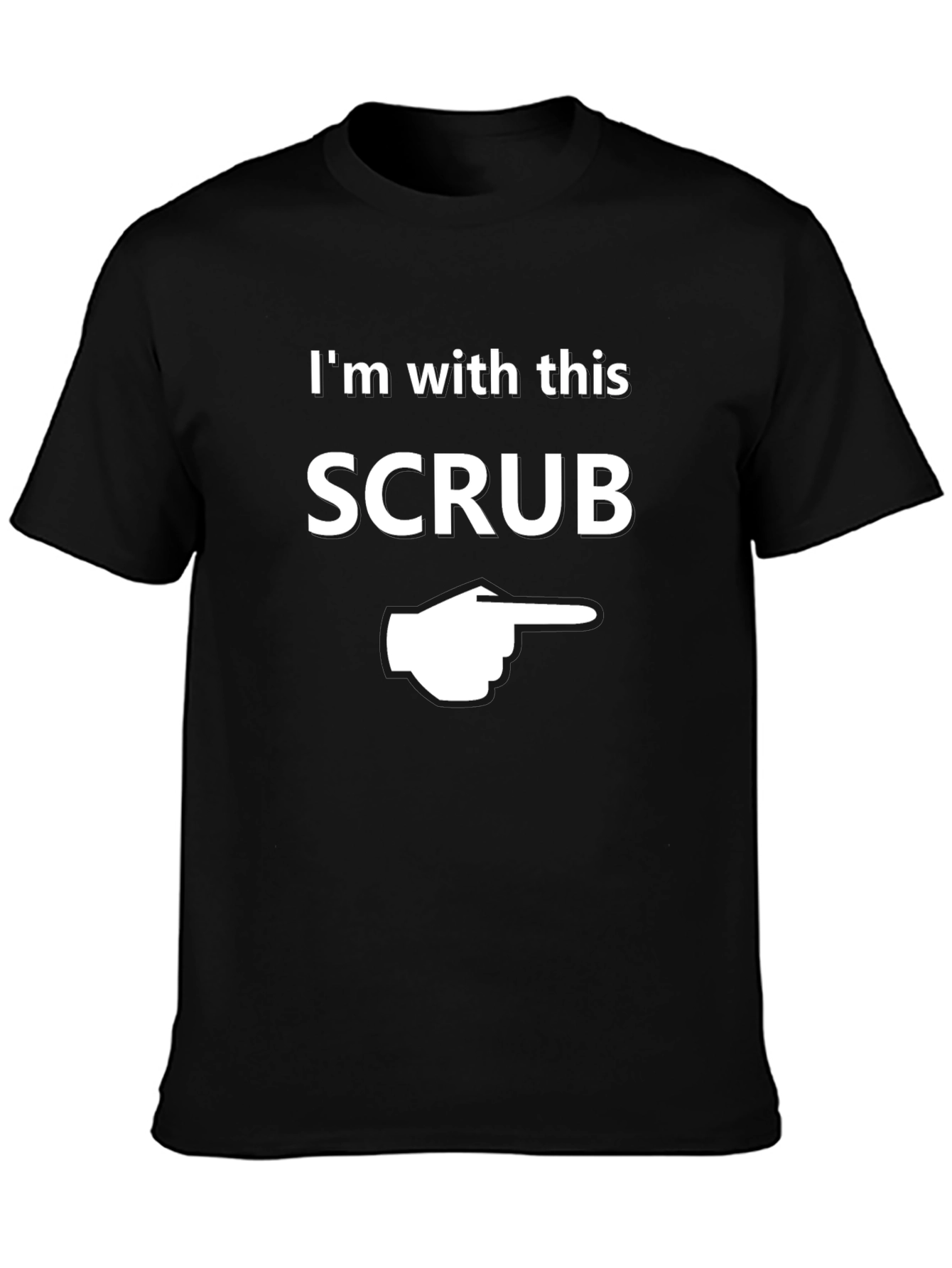 Im With This Scrub T-Shirt Funny Novelty Gift