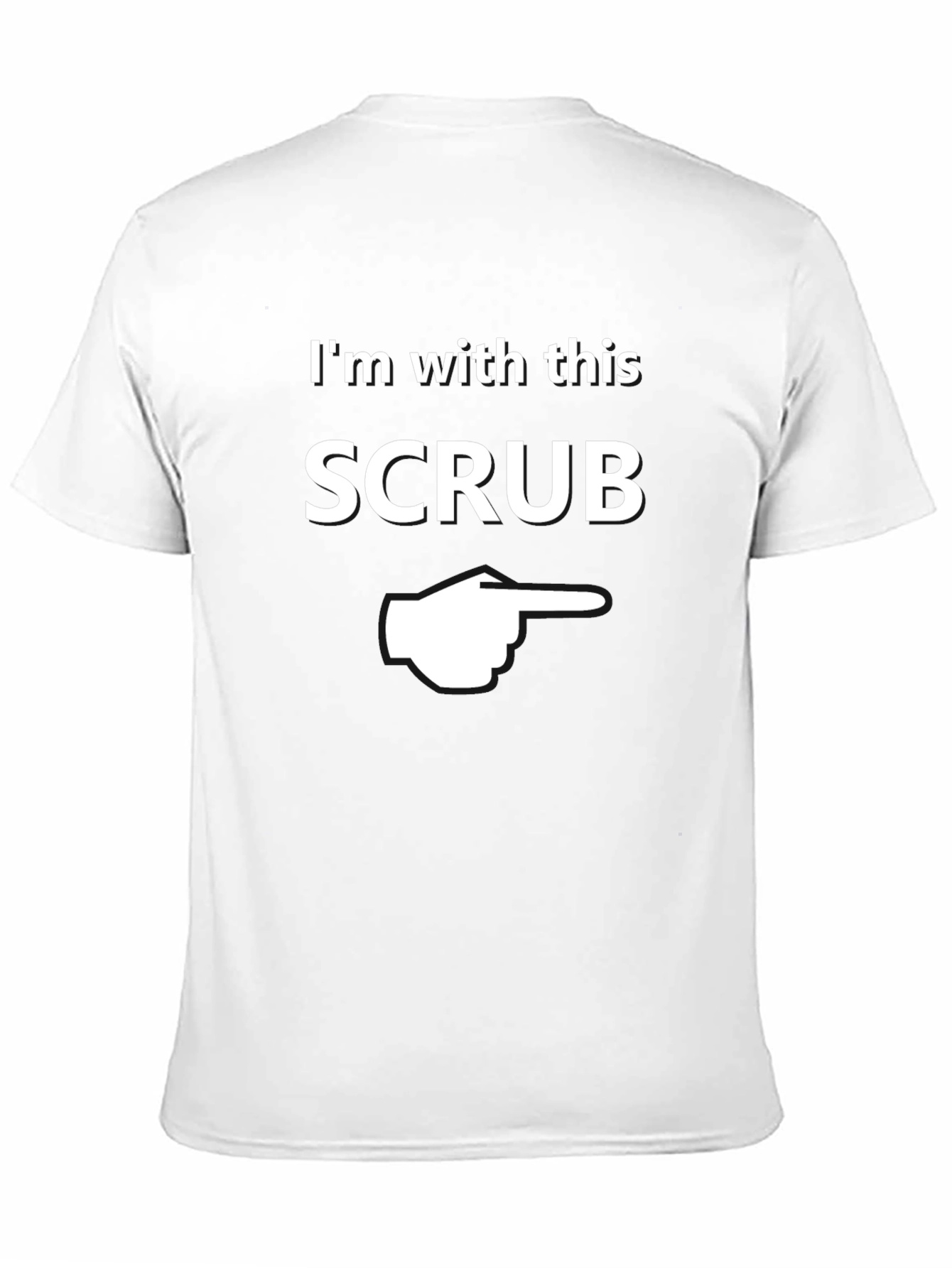 Im With This Scrub T-Shirt Funny Novelty Gift
