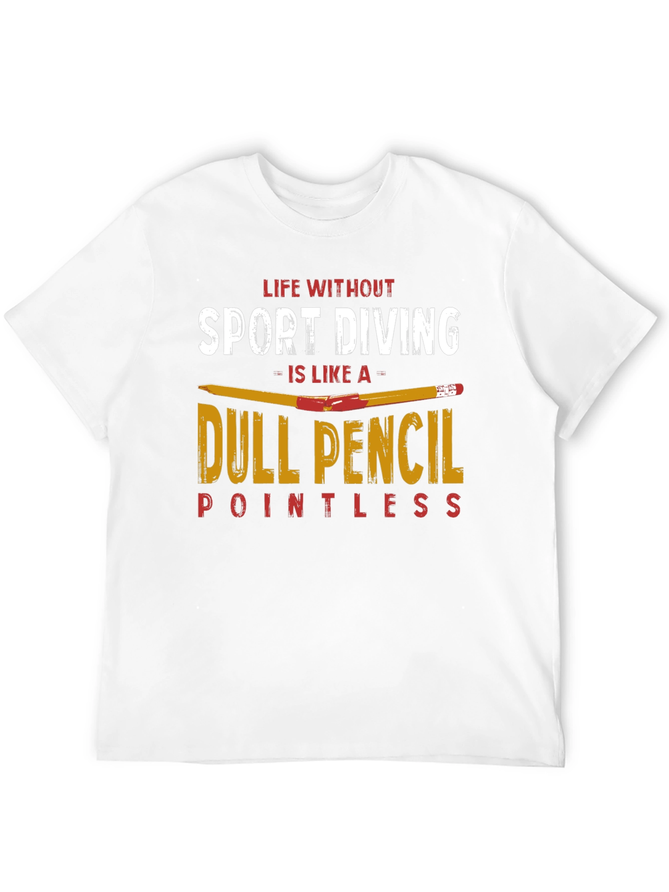 Sport Diving T-Shirt - Dull Pencil