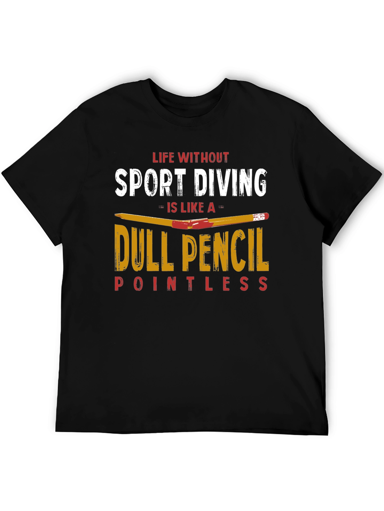 Sport Diving T-Shirt - Dull Pencil