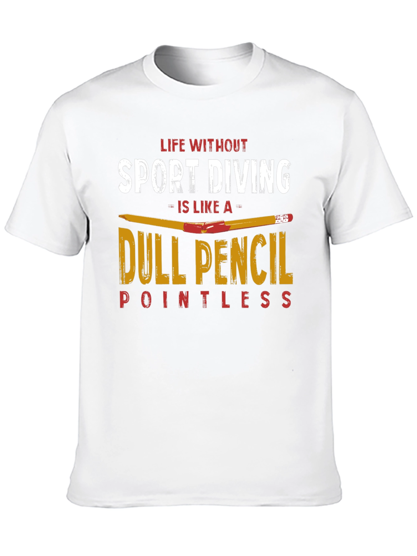 Sport Diving T-Shirt - Dull Pencil