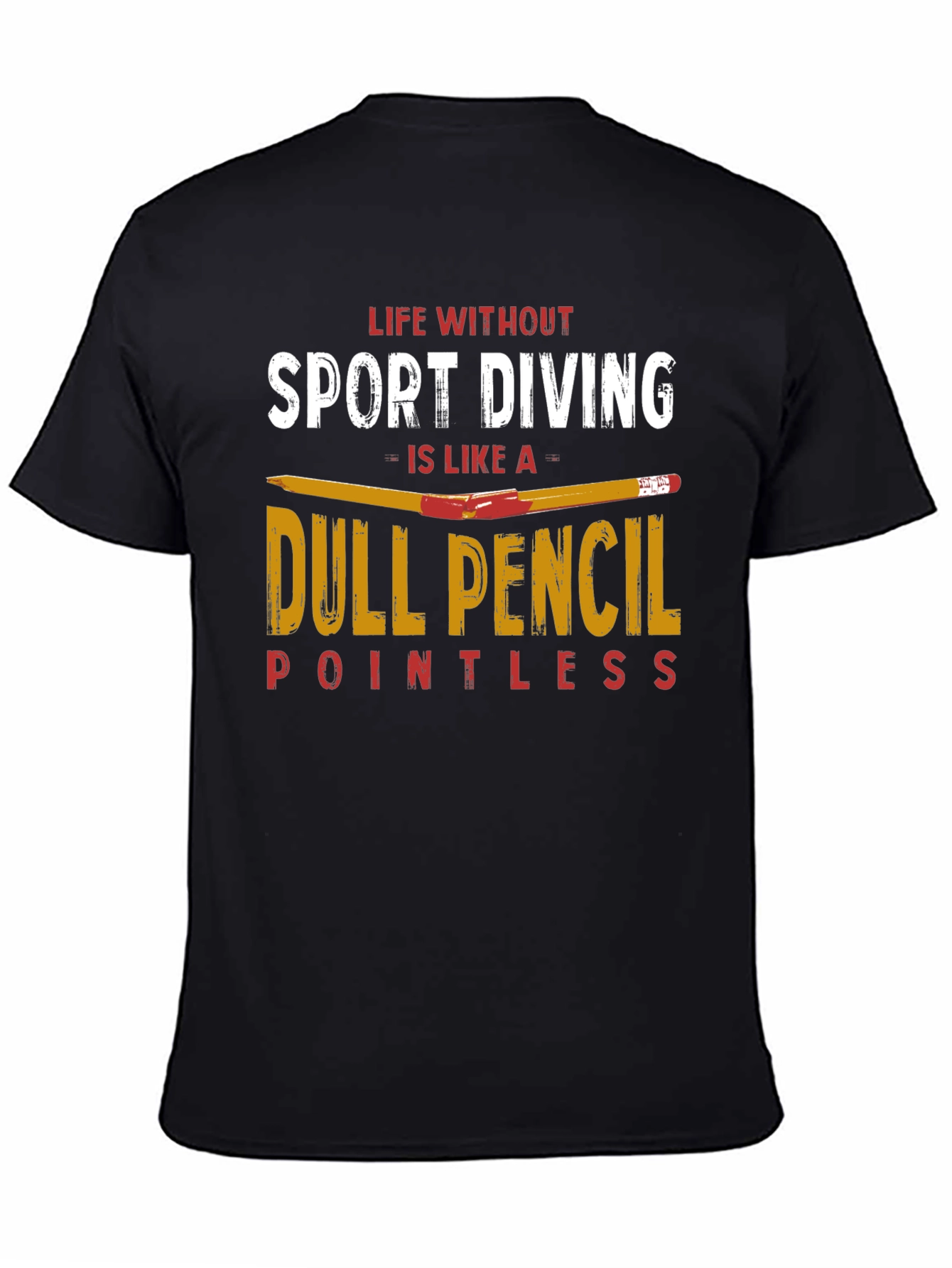 Sport Diving T-Shirt - Dull Pencil