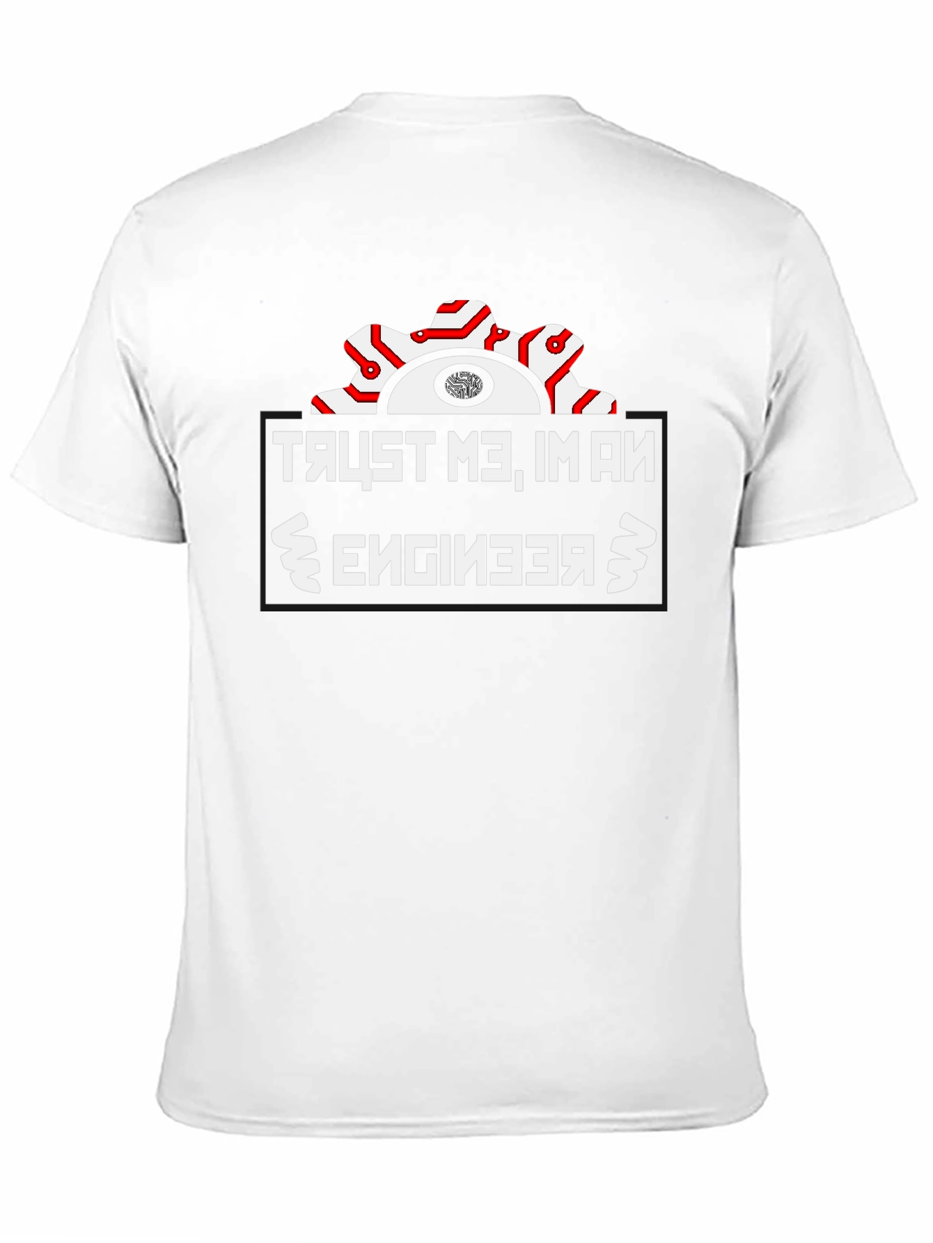 Trust Me Im An Engineer Black T-Shirt