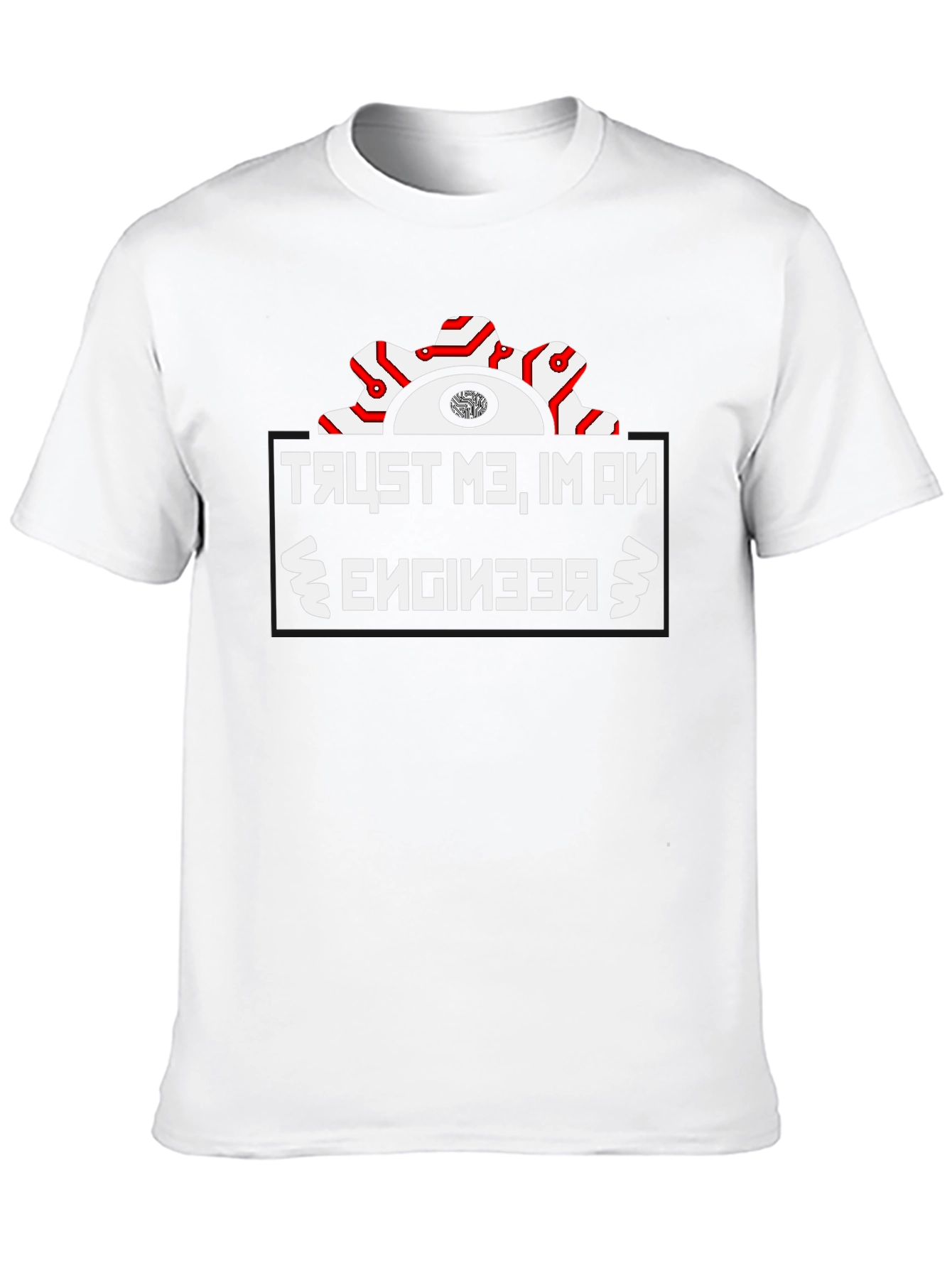 Trust Me Im An Engineer Black T-Shirt