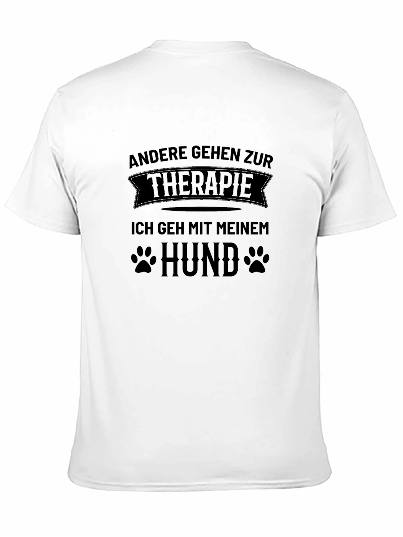 Dog Lover T-Shirt - My Dog is My Therapy