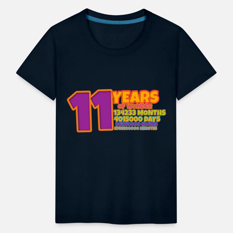 11 Years of Wonder Kid T Shirt Birthday