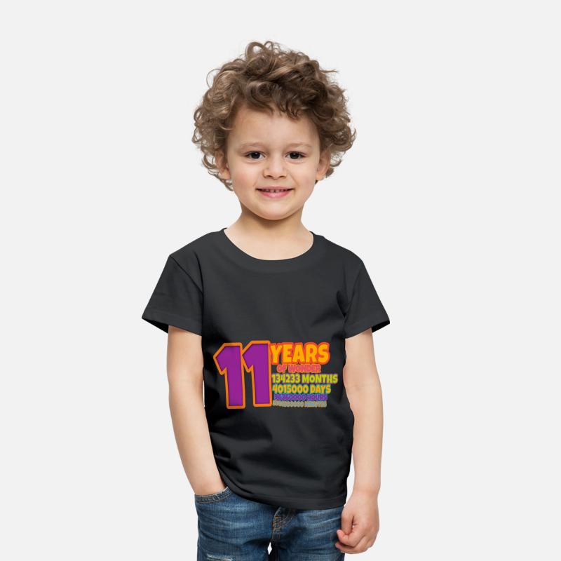 11 Years of Wonder Kid T Shirt Birthday