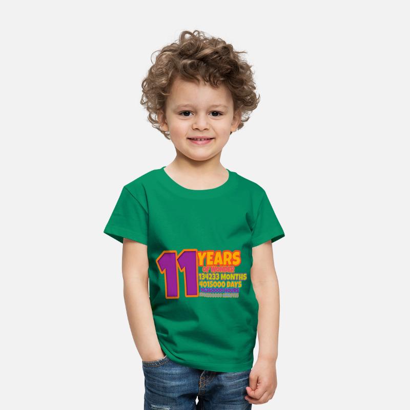 11 Years of Wonder Kid T Shirt Birthday